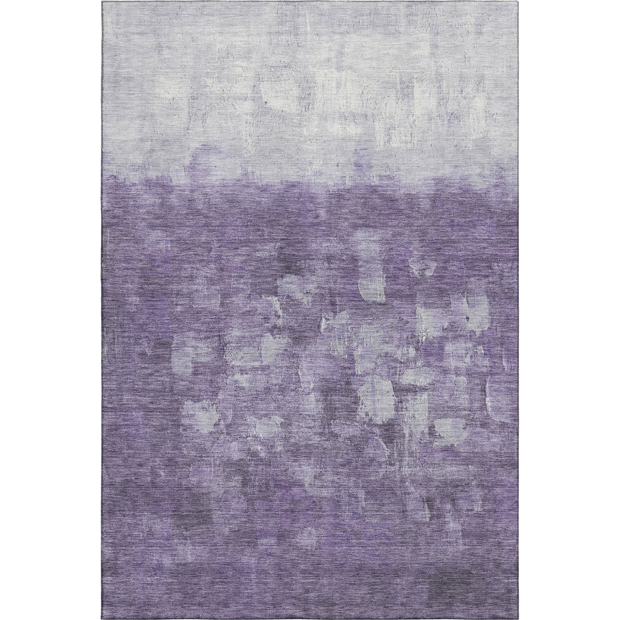 Rome Machine Washable Transitional Purple Rug 2'6" x 3'10" #shape_Rectangle