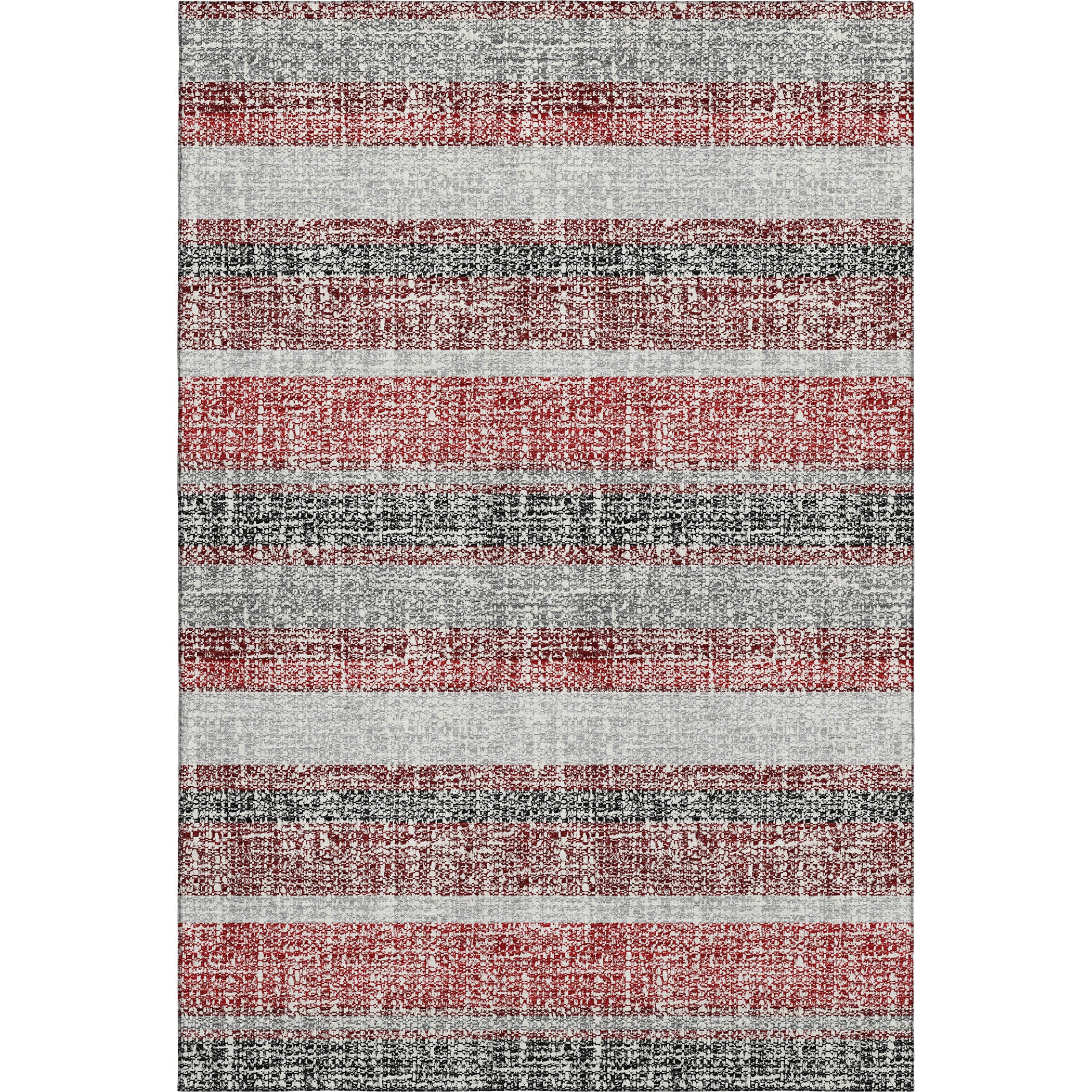 Valletta Machine Washable Transitional Burgundy Red Rug 2'6" x 3'10" #shape_Rectangle