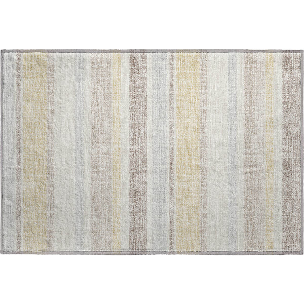 Valletta Machine Washable Transitional Ivory Rug 1'8" x 2'6"