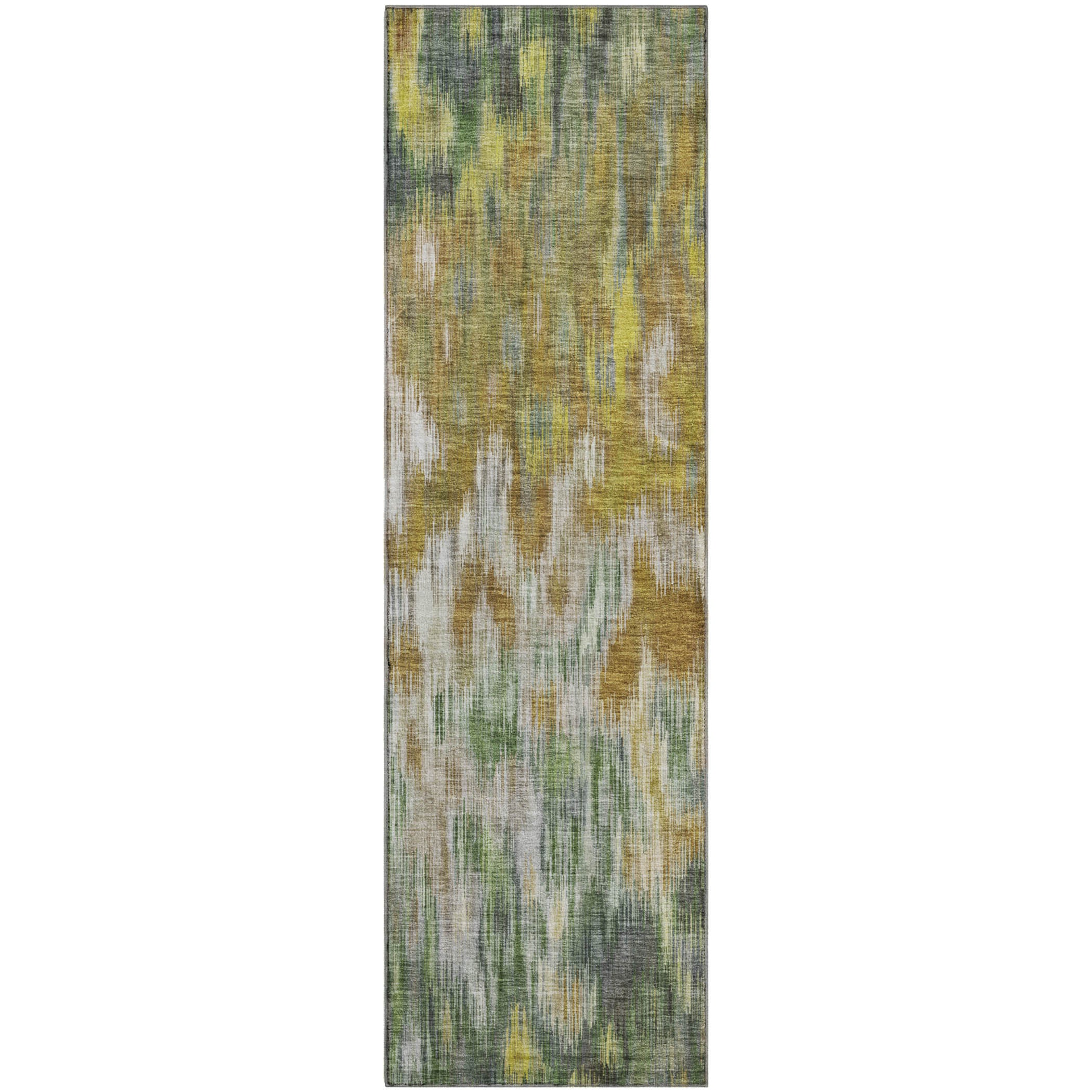 Mostar Machine Washable Transitional Brown Rug 2'3" x 7'6" #shape_Runner