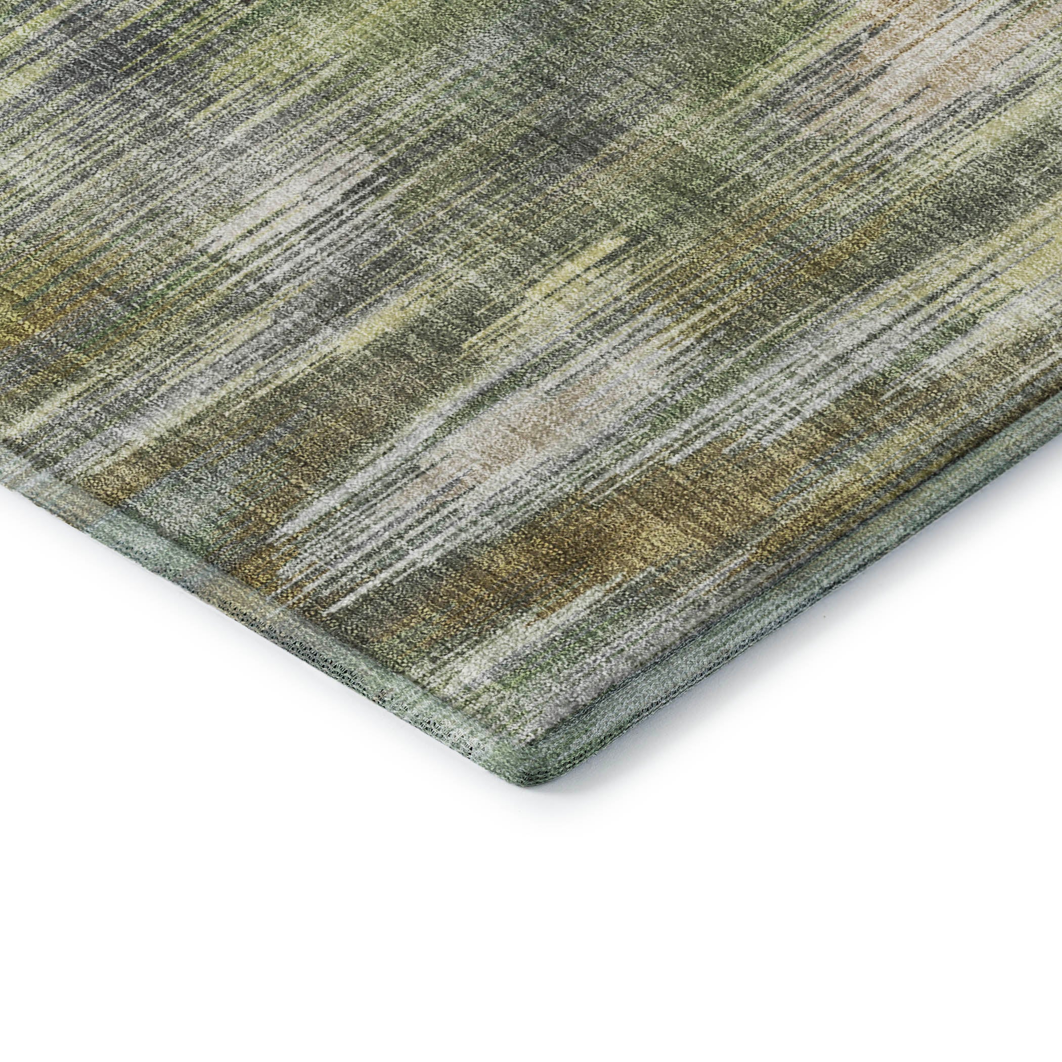Mostar Machine Washable Transitional Brown Rug 1'8" x 2'6" #shape_Rectangle