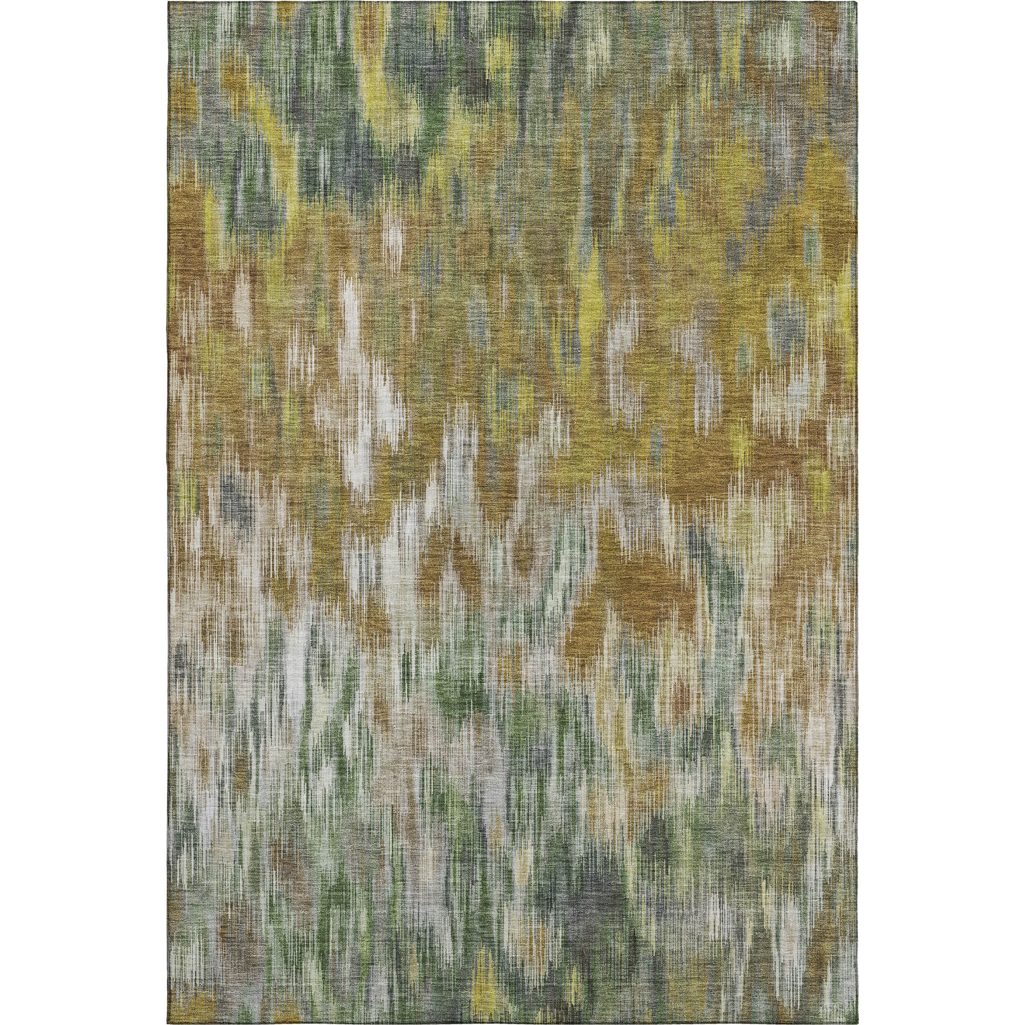 Mostar Machine Washable Transitional Brown Rug 2'6" x 3'10" #shape_Rectangle