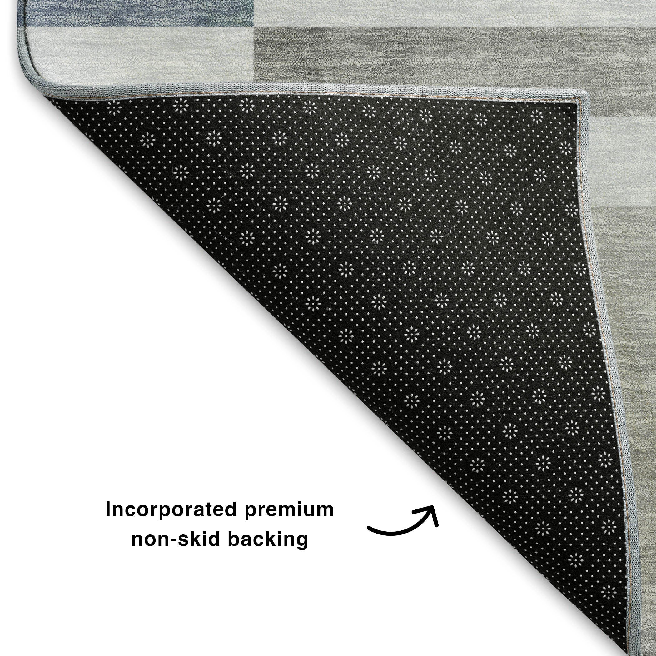 Valletta Machine Washable Transitional Blue Rug 1'8" x 2'6" #shape_Rectangle