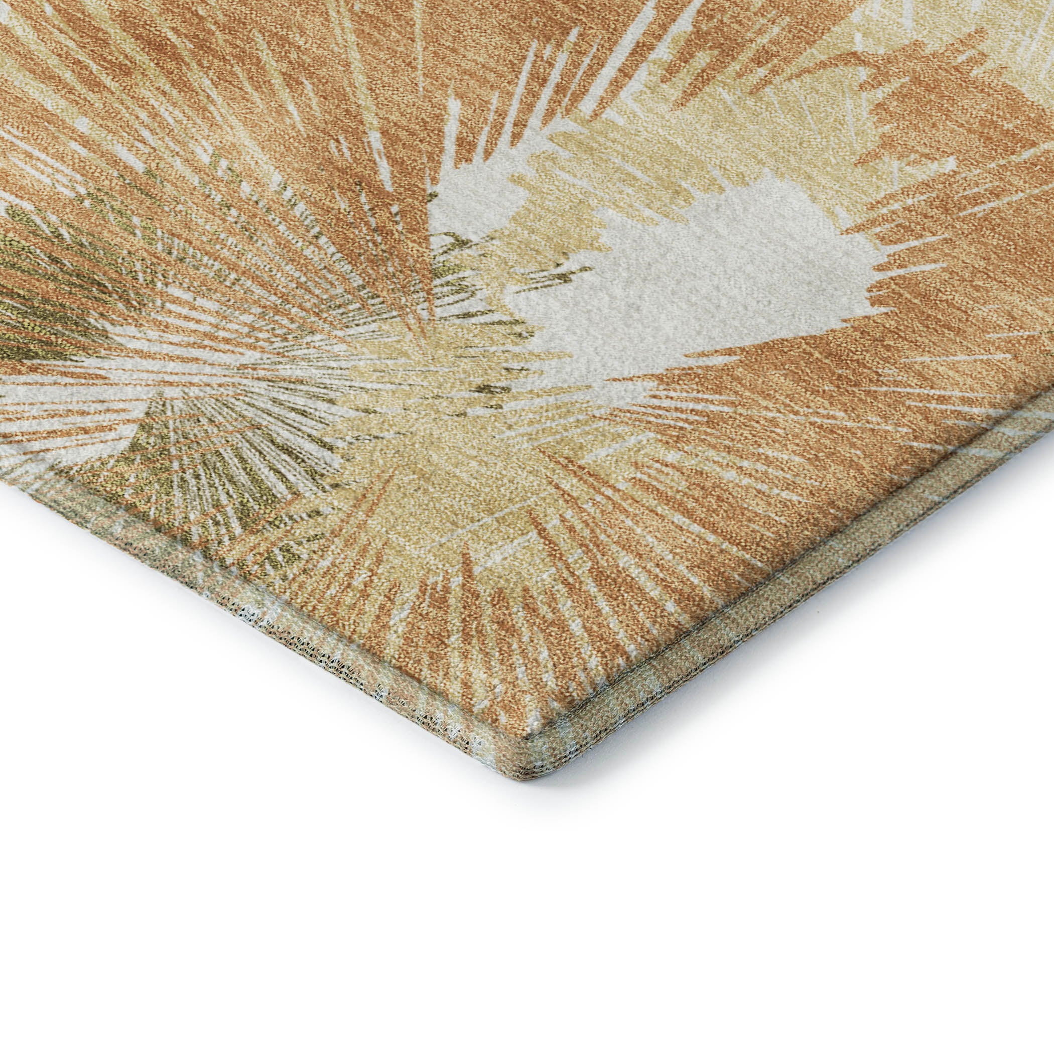 Marrakech Machine Washable Transitional Coral Orange Rug 1'8" x 2'6" #shape_Rectangle
