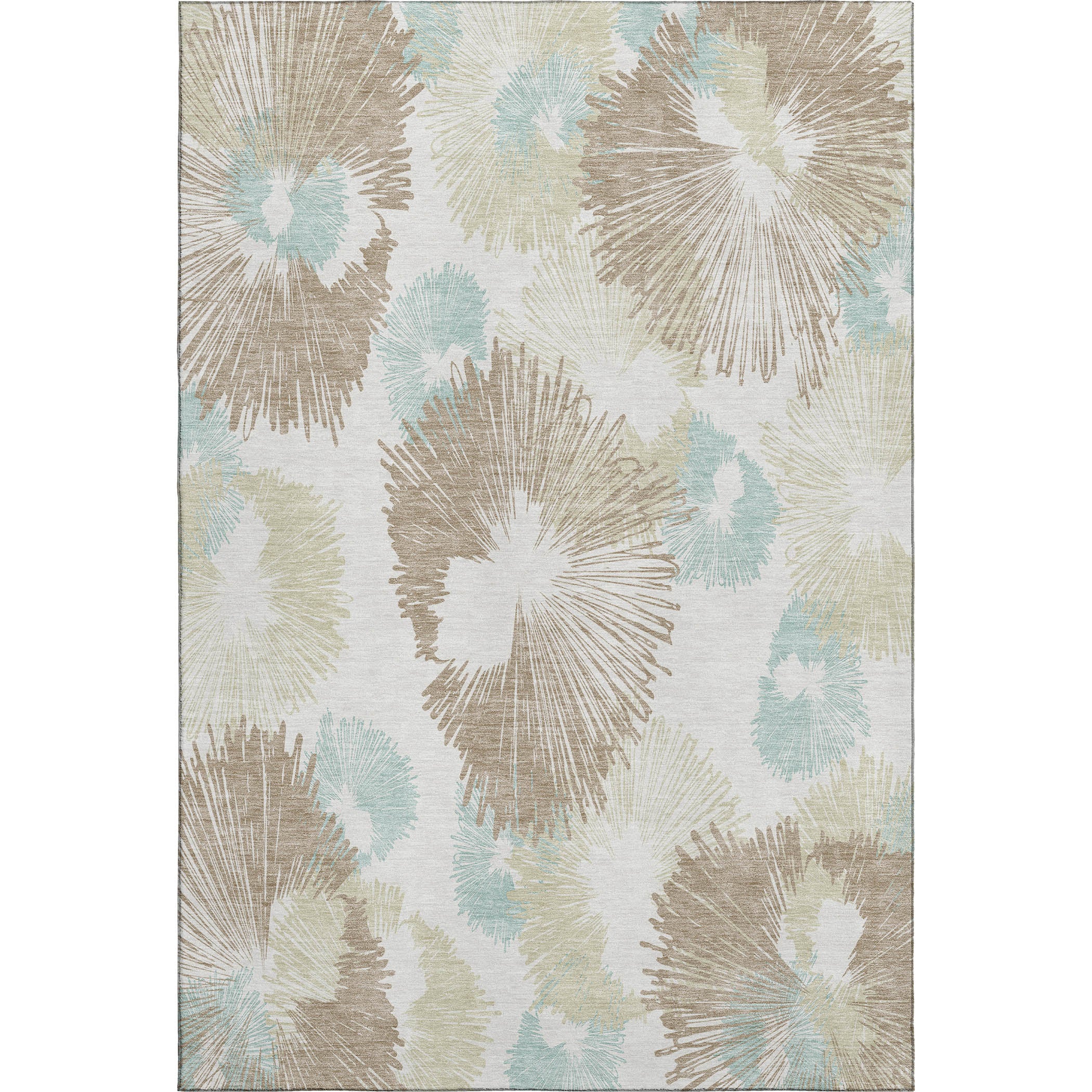 Marrakech Machine Washable Transitional Mocha Brown Rug 2'6" x 3'10" #shape_Rectangle