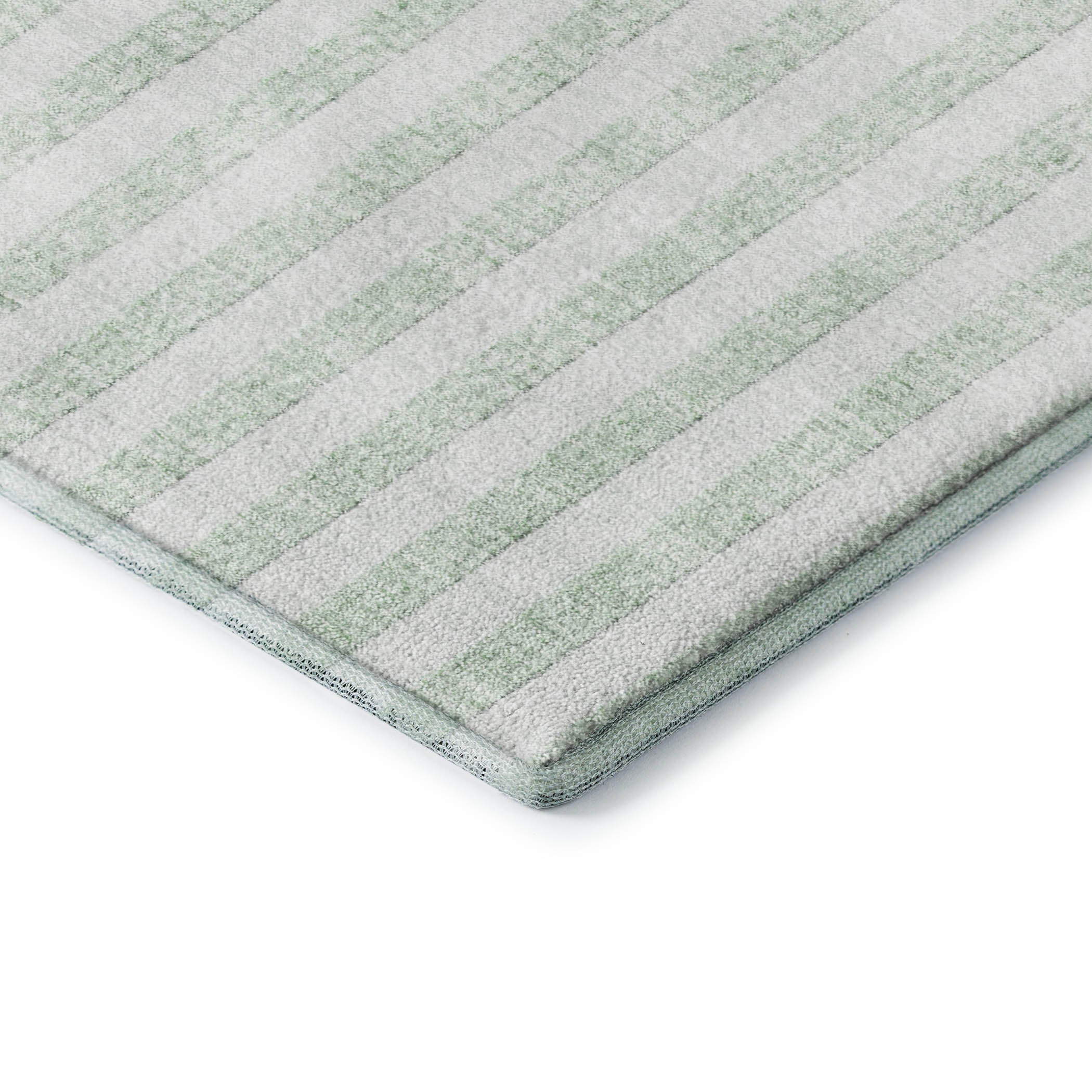 Sintra Machine Washable Transitional Green Rug 1'8" x 2'6" #shape_Rectangle
