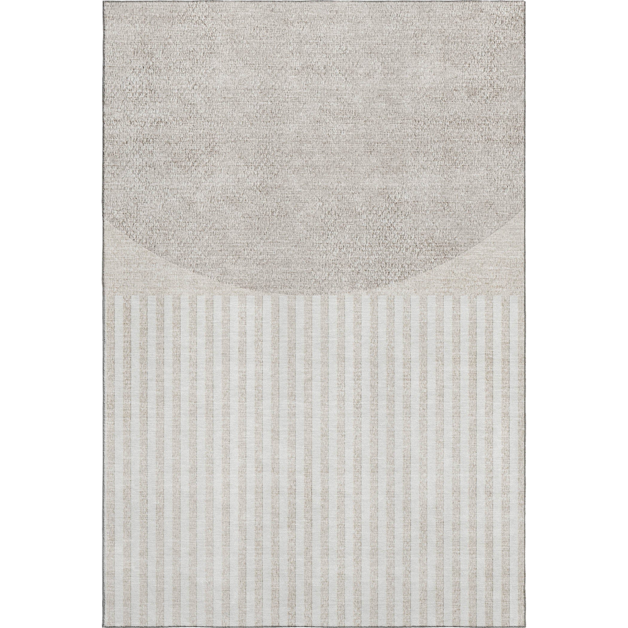 Sintra Machine Washable Transitional Putty Ivory Rug 2'6" x 3'10" #shape_Rectangle