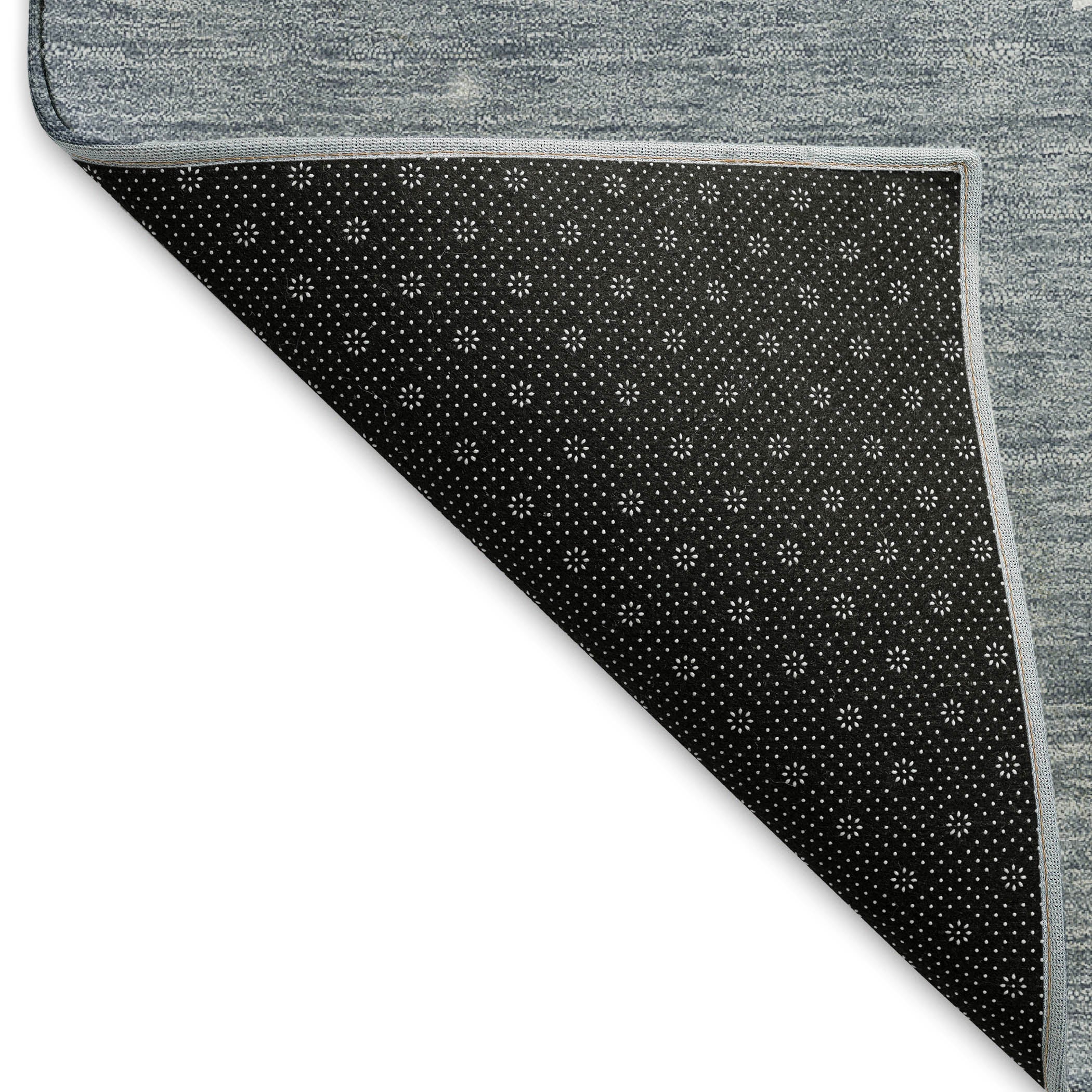 Reykjavik Machine Washable Holiday Ash Gray Rug 1'8" x 2'6" #shape_Rectangle