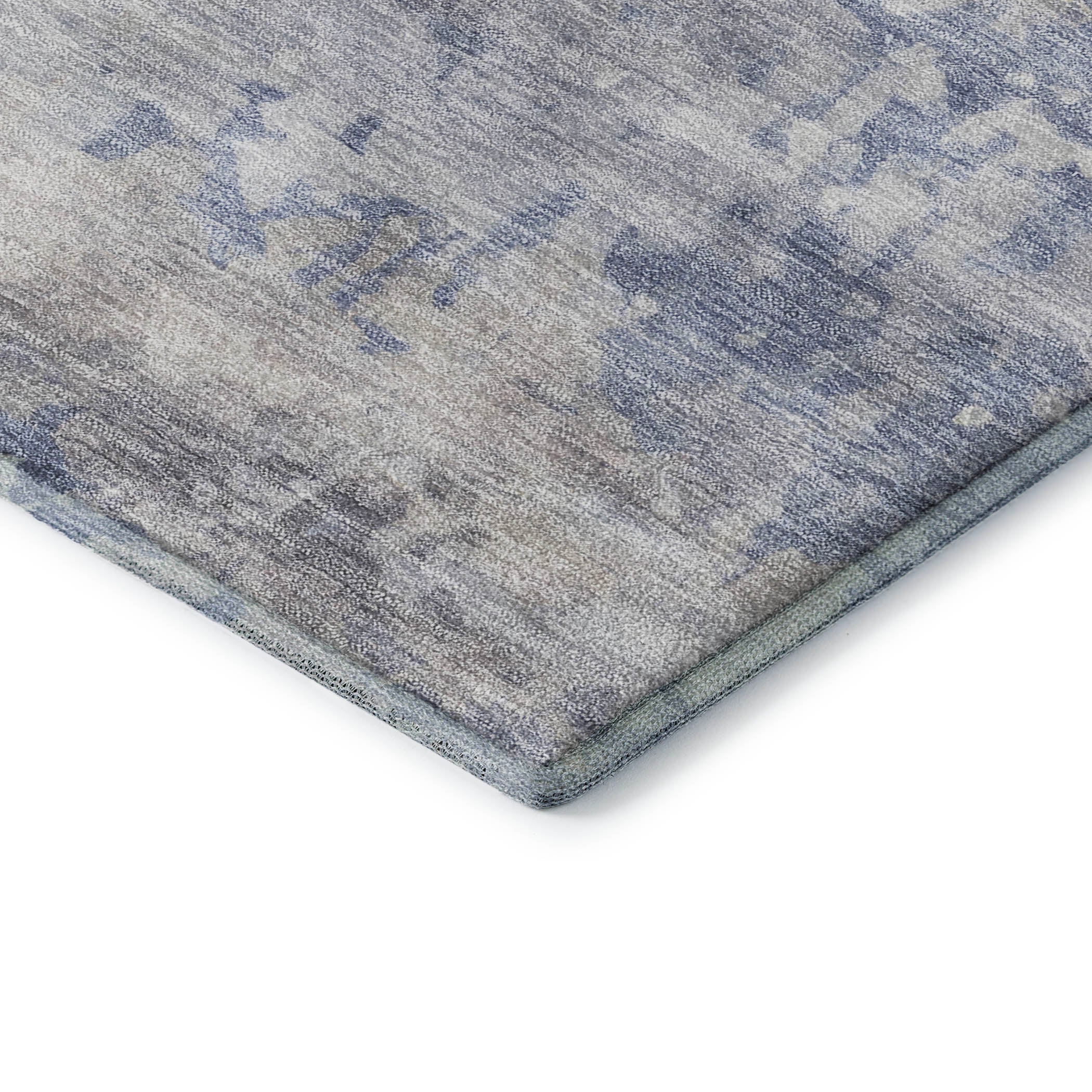 Jaipur Machine Washable Transitional Denim Blue Rug 1'8" x 2'6" #shape_Rectangle