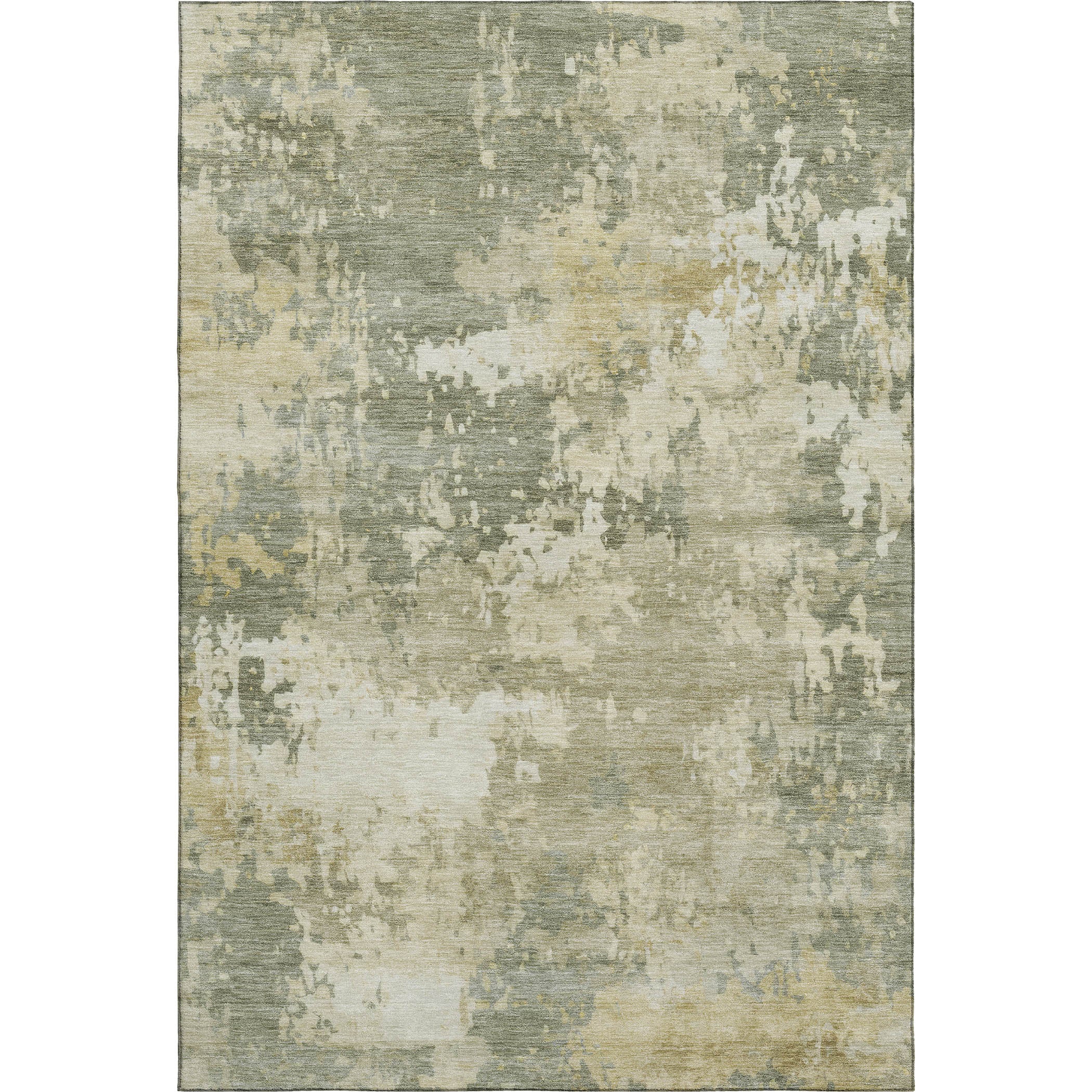 Jaipur Machine Washable Transitional Sage Green Rug 2'6" x 3'10" #shape_Rectangle