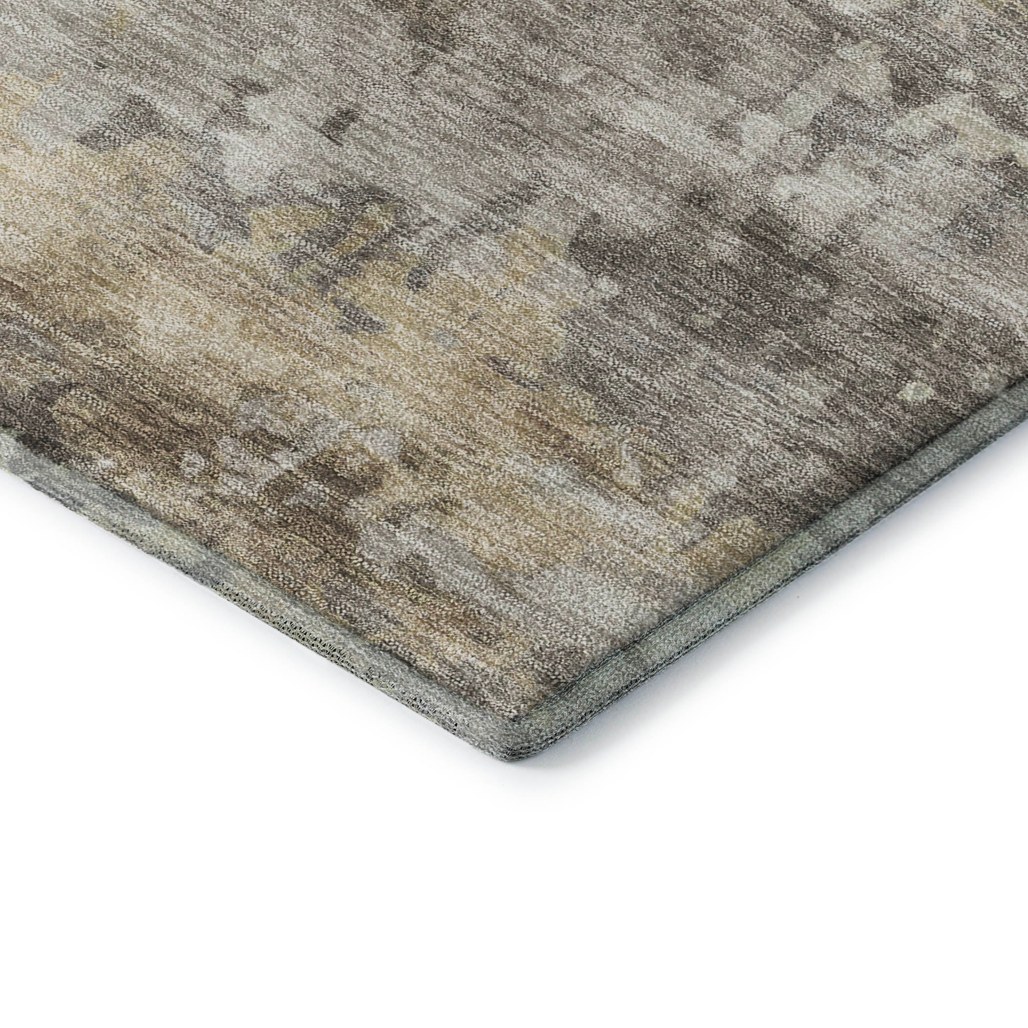 Jaipur Machine Washable Transitional Taupe Brown Rug 1'8" x 2'6" #shape_Rectangle