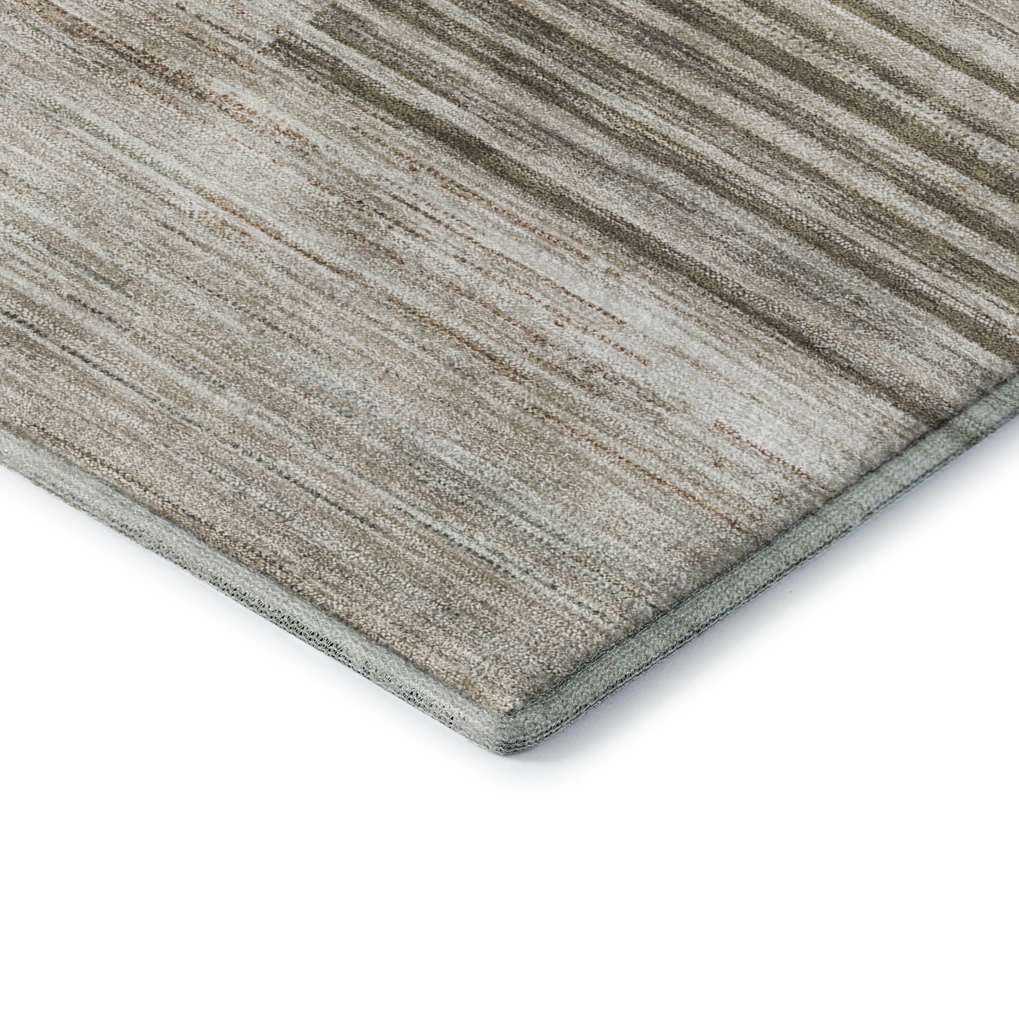 Porto Machine Washable Transitional Pewter Gray Rug 1'8" x 2'6" #shape_Rectangle