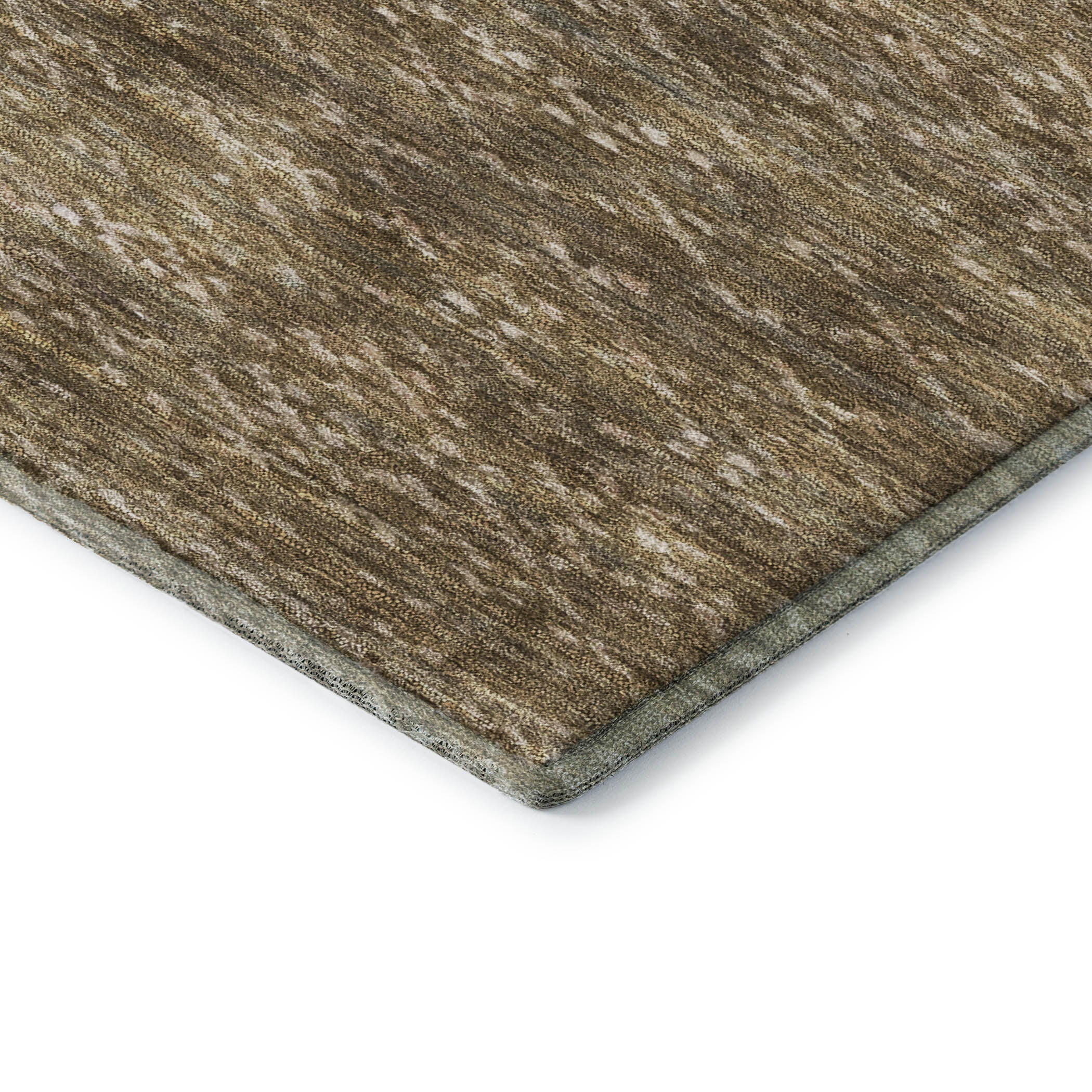Sintra Machine Washable Transitional Chocolate Brown Rug 1'8" x 2'6" #shape_Rectangle
