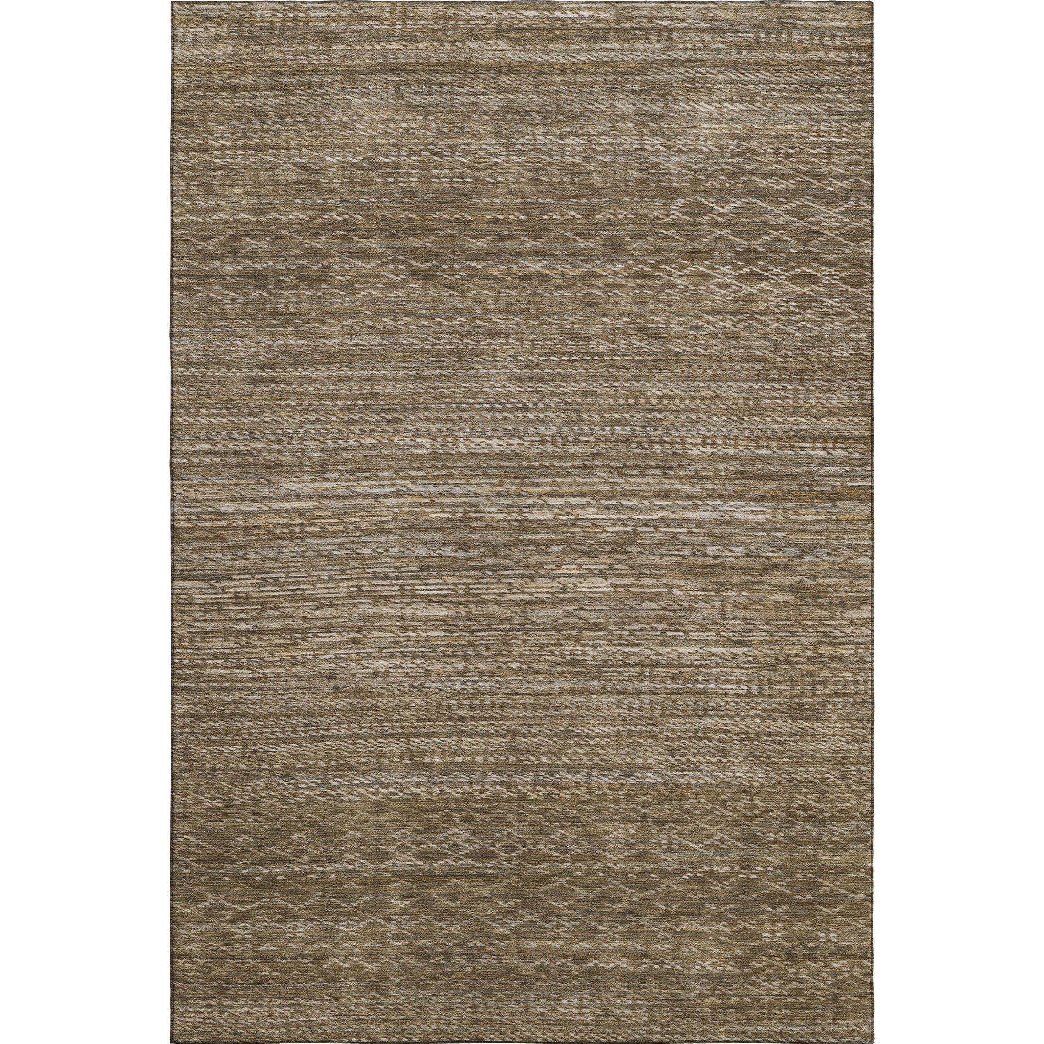 Sintra Machine Washable Transitional Chocolate Brown Rug 2'6" x 3'10" #shape_Rectangle