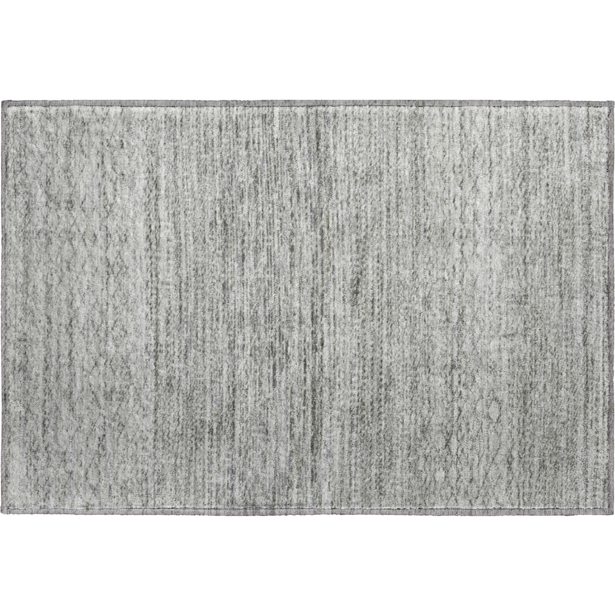 Sintra Machine Washable Transitional Gray Rug 1'8" x 2'6" #shape_Rectangle