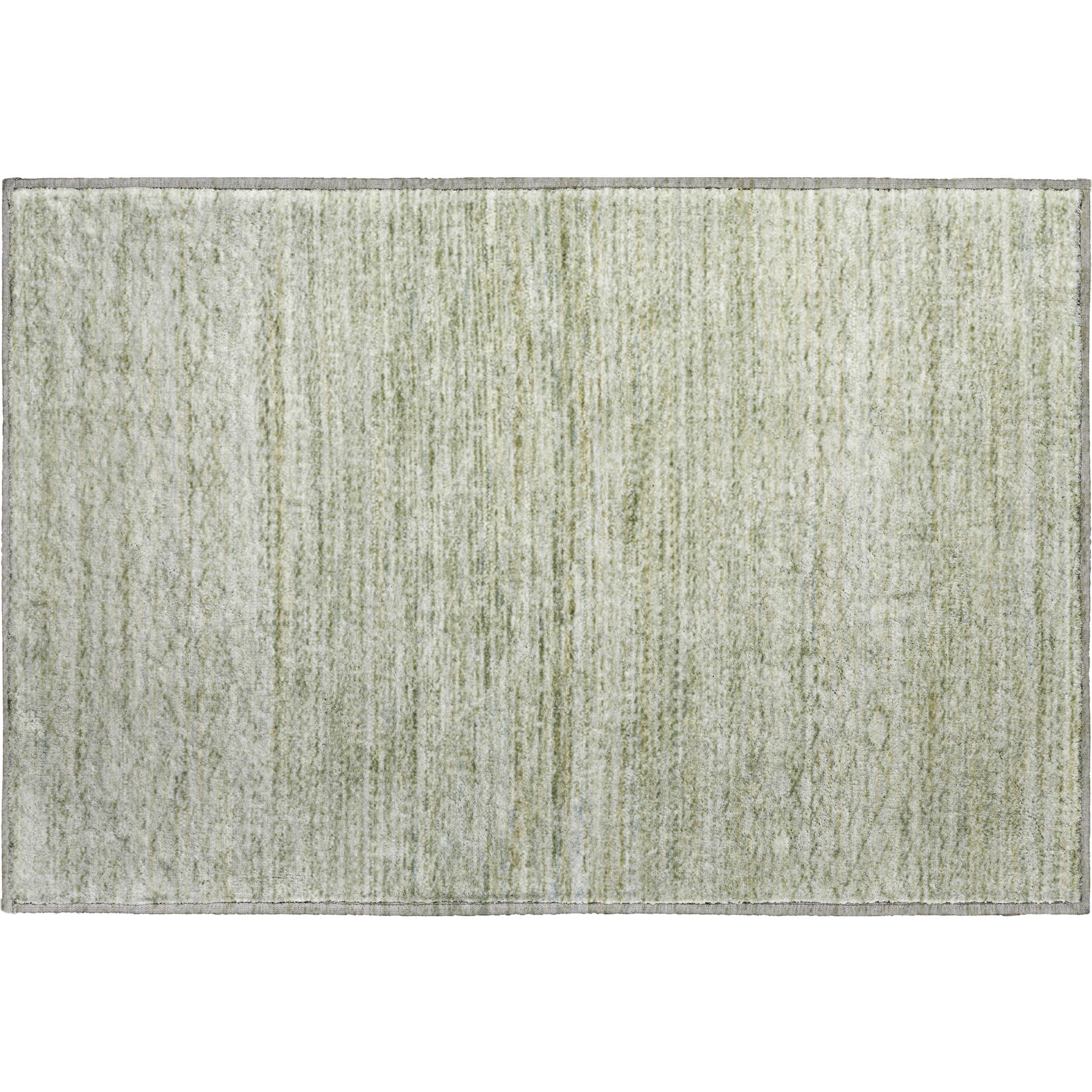Sintra Machine Washable Transitional Sage Green Rug 1'8" x 2'6" #shape_Rectangle