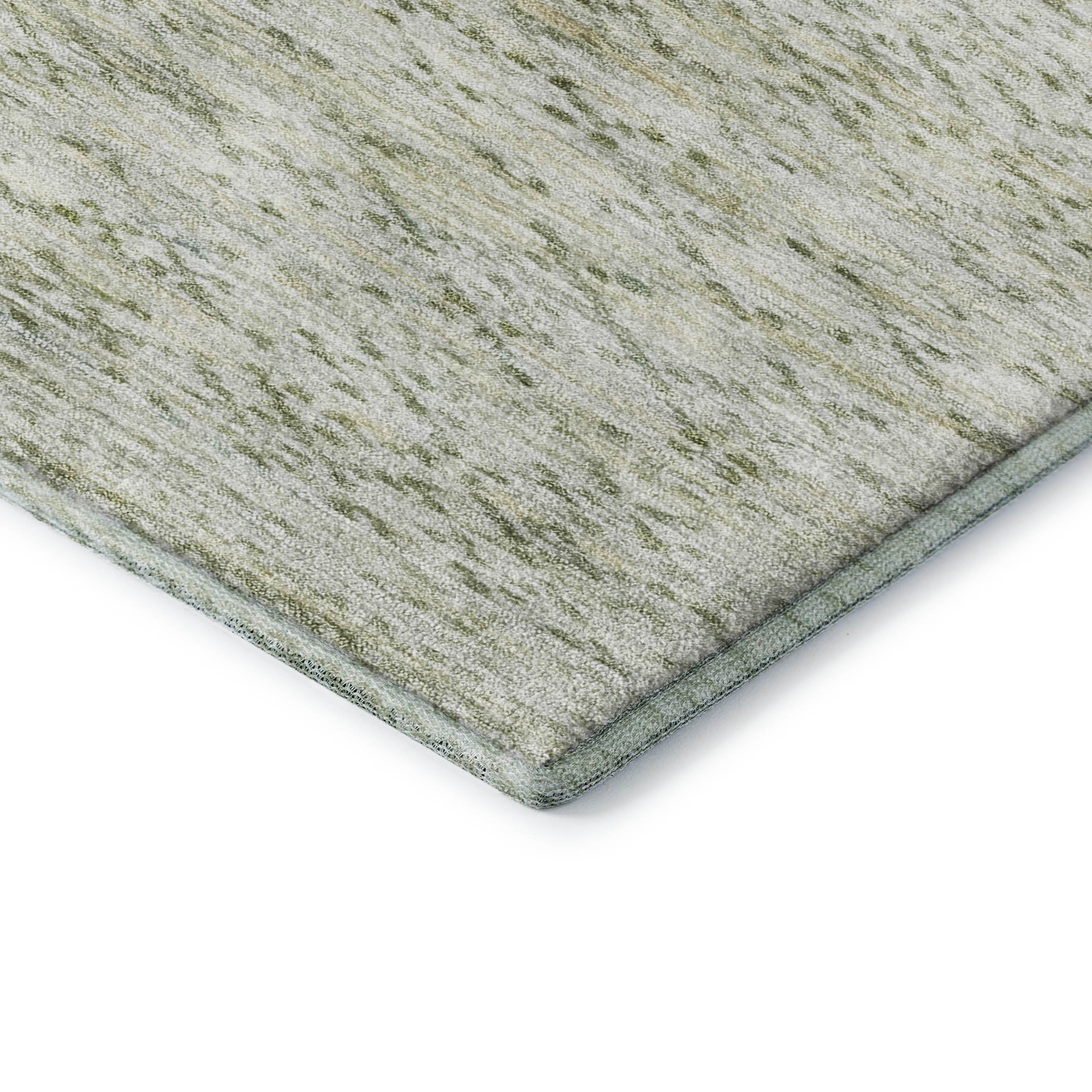 Sintra Machine Washable Transitional Sage Green Rug 1'8" x 2'6" #shape_Rectangle