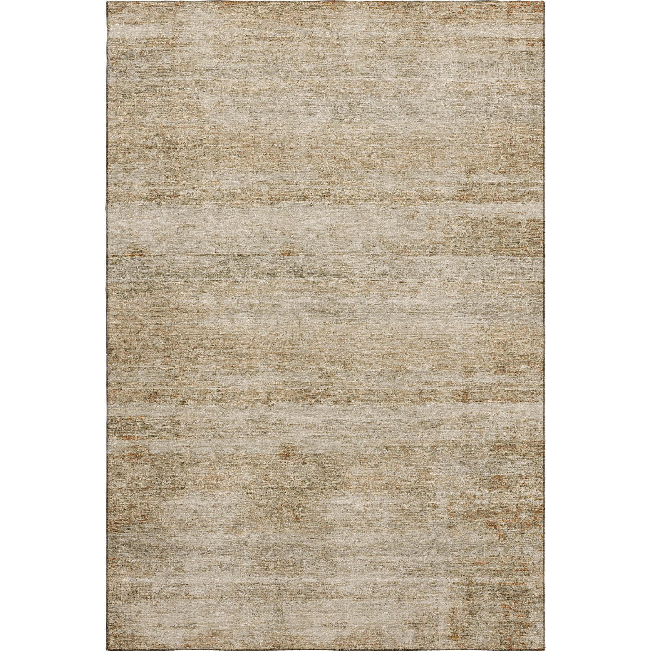 Lucerne Machine Washable Transitional Brown Rug 2'6" x 3'10" #shape_Rectangle