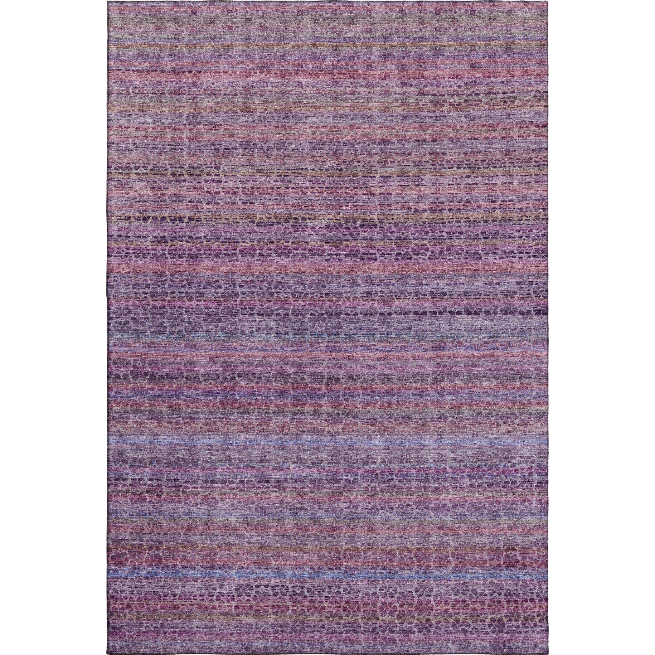 Tbilisi Machine Washable Transitional Purple Rug 2'6" x 3'10" #shape_Rectangle