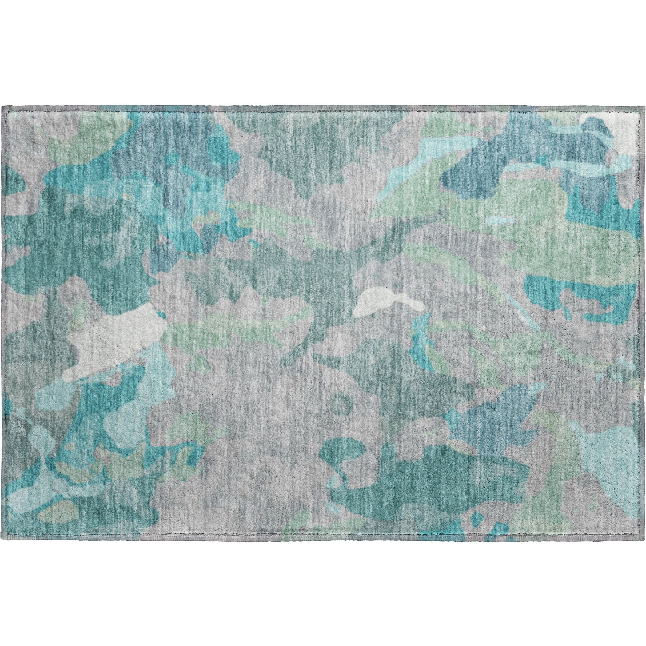Vienna Machine Washable Transitional Taupe Brown Rug 1'8" x 2'6" #shape_Rectangle