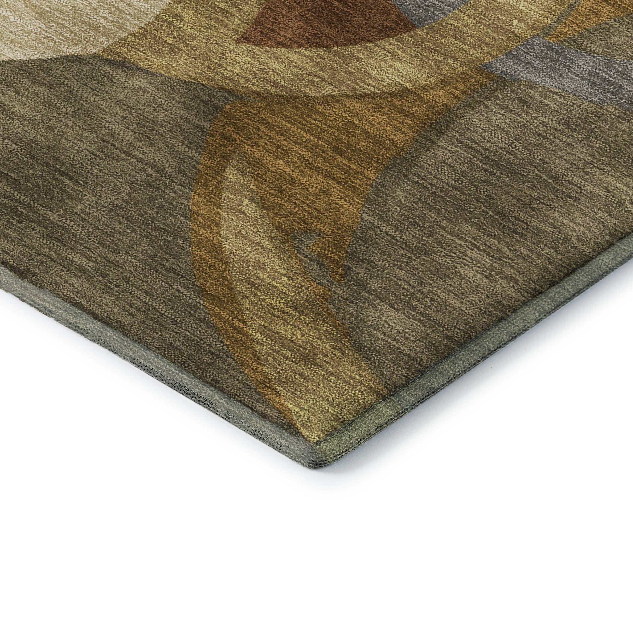 Sintra Machine Washable Transitional Brown Rug 1'8" x 2'6" #shape_Rectangle