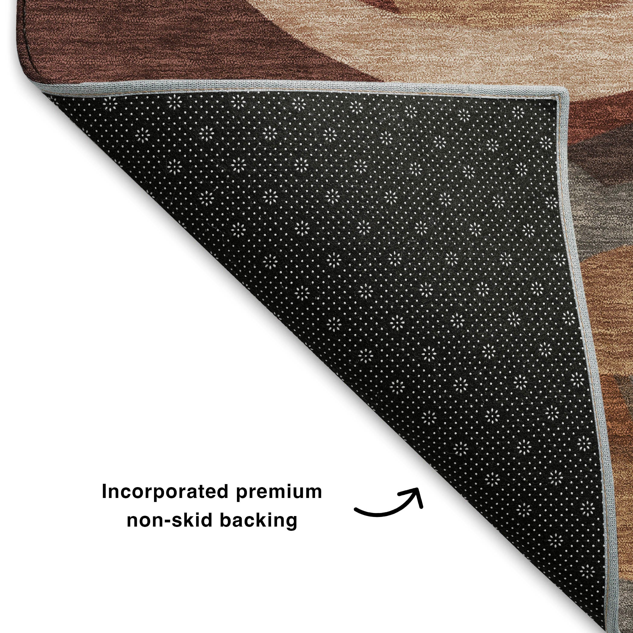 Sintra Machine Washable Transitional Burgundy Red Rug 1'8" x 2'6" #shape_Rectangle