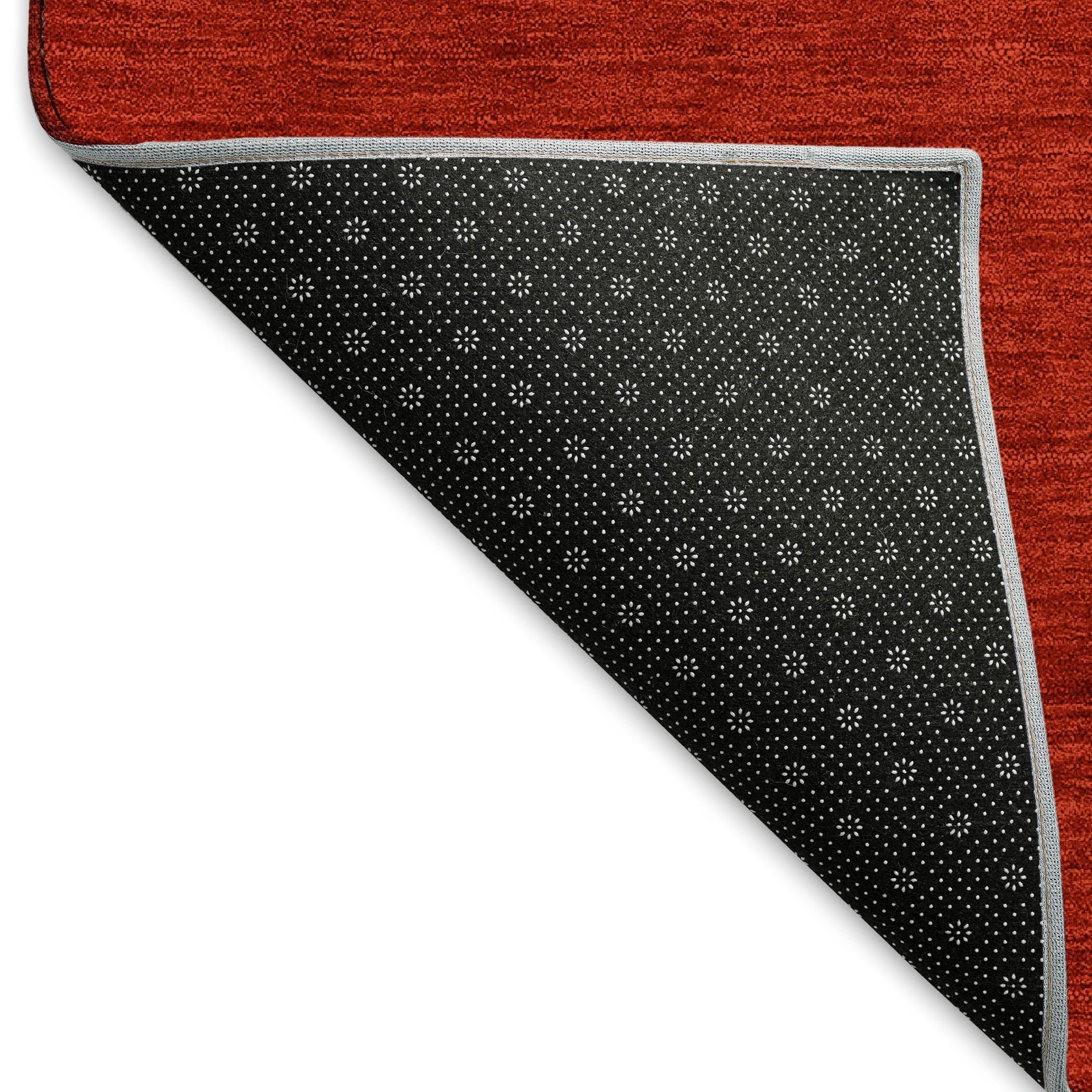 Bogota Machine Washable Holiday Ruby Red Rug 1'8" x 2'6" #shape_Rectangle