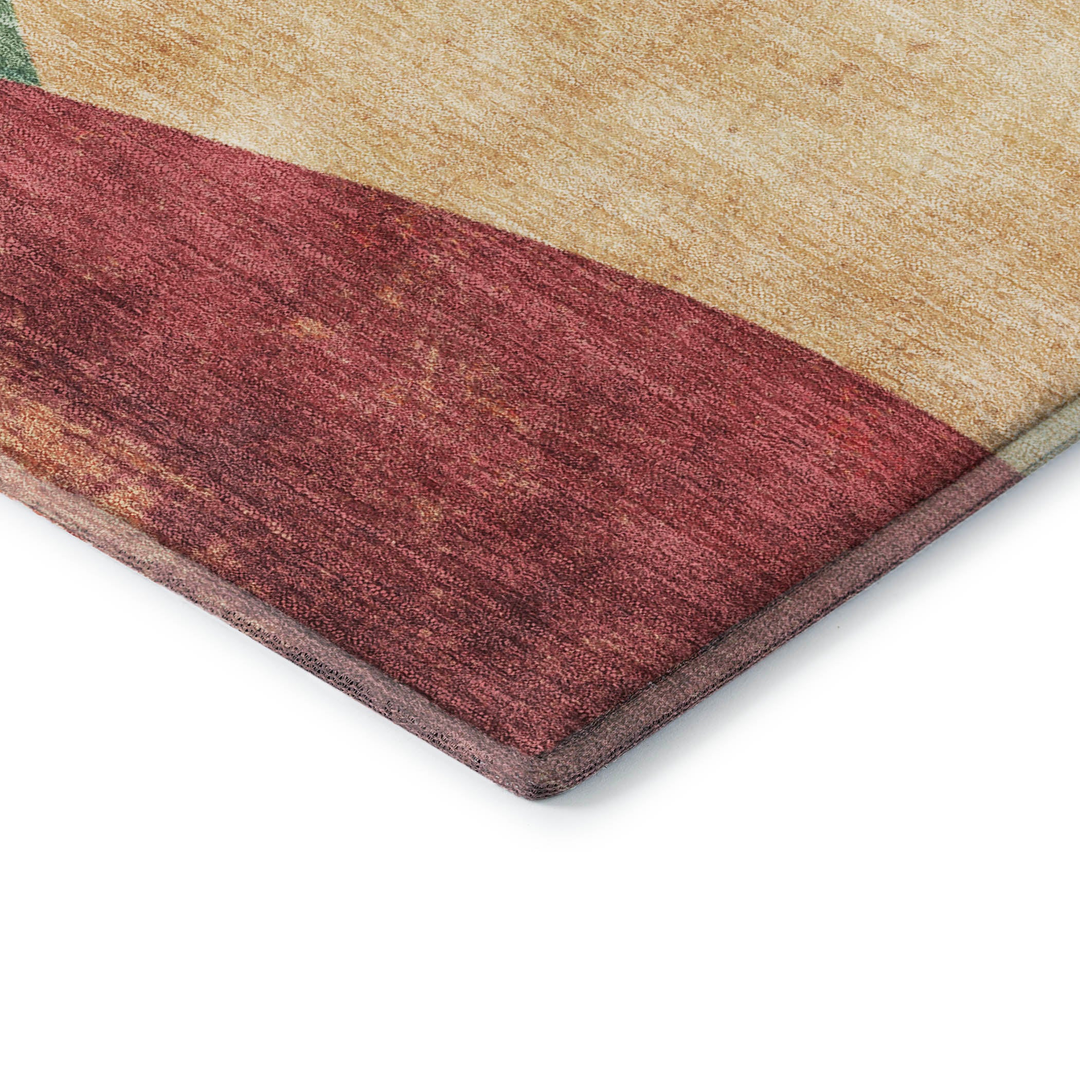 Cusco Machine Washable Transitional Orange Rug 1'8" x 2'6" #shape_Rectangle