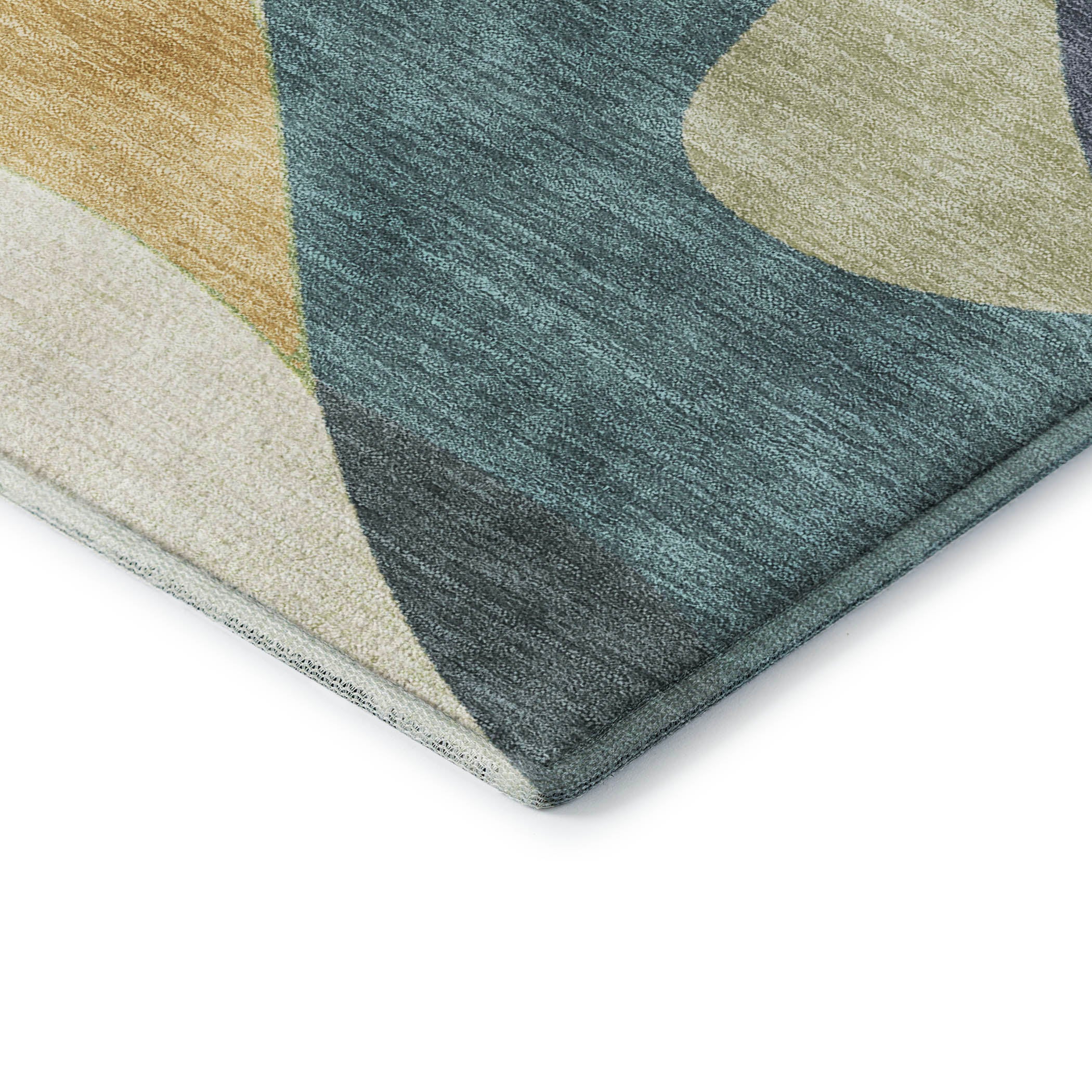Reykjavik Machine Washable Transitional Gold Rug 1'8" x 2'6" #shape_Rectangle