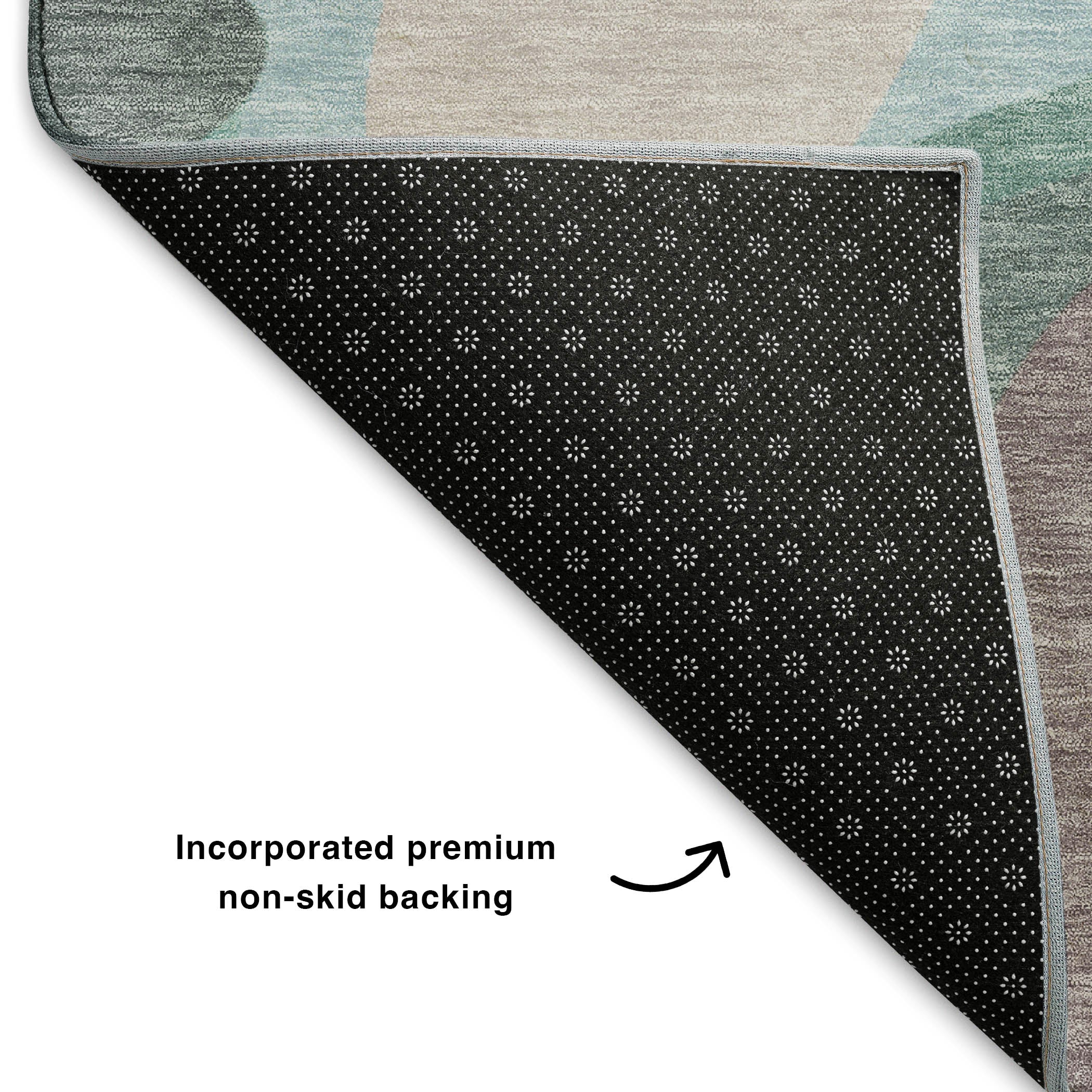 Reykjavik Machine Washable Transitional Taupe Brown Rug 1'8" x 2'6" #shape_Rectangle