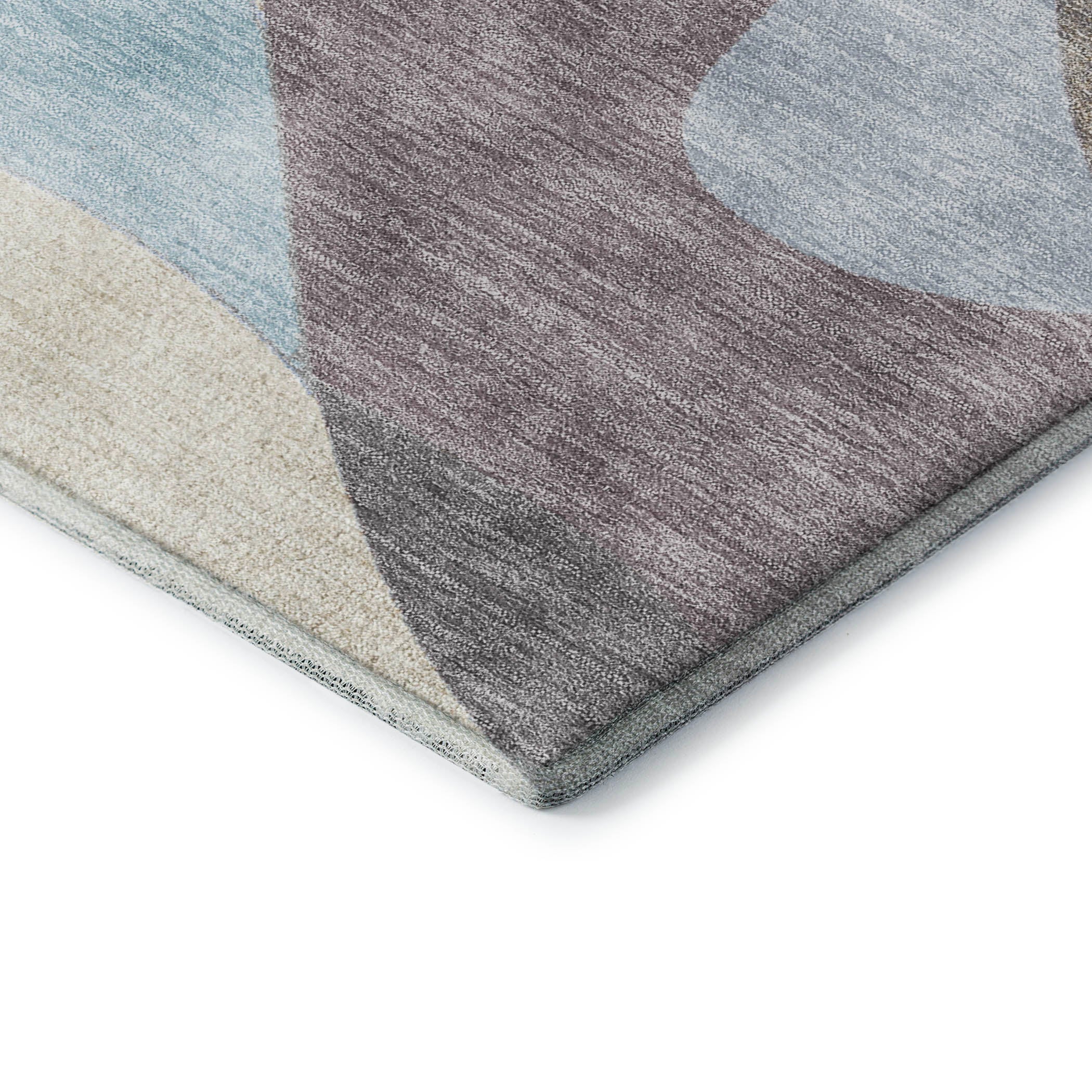 Reykjavik Machine Washable Transitional Taupe Brown Rug 1'8" x 2'6" #shape_Rectangle