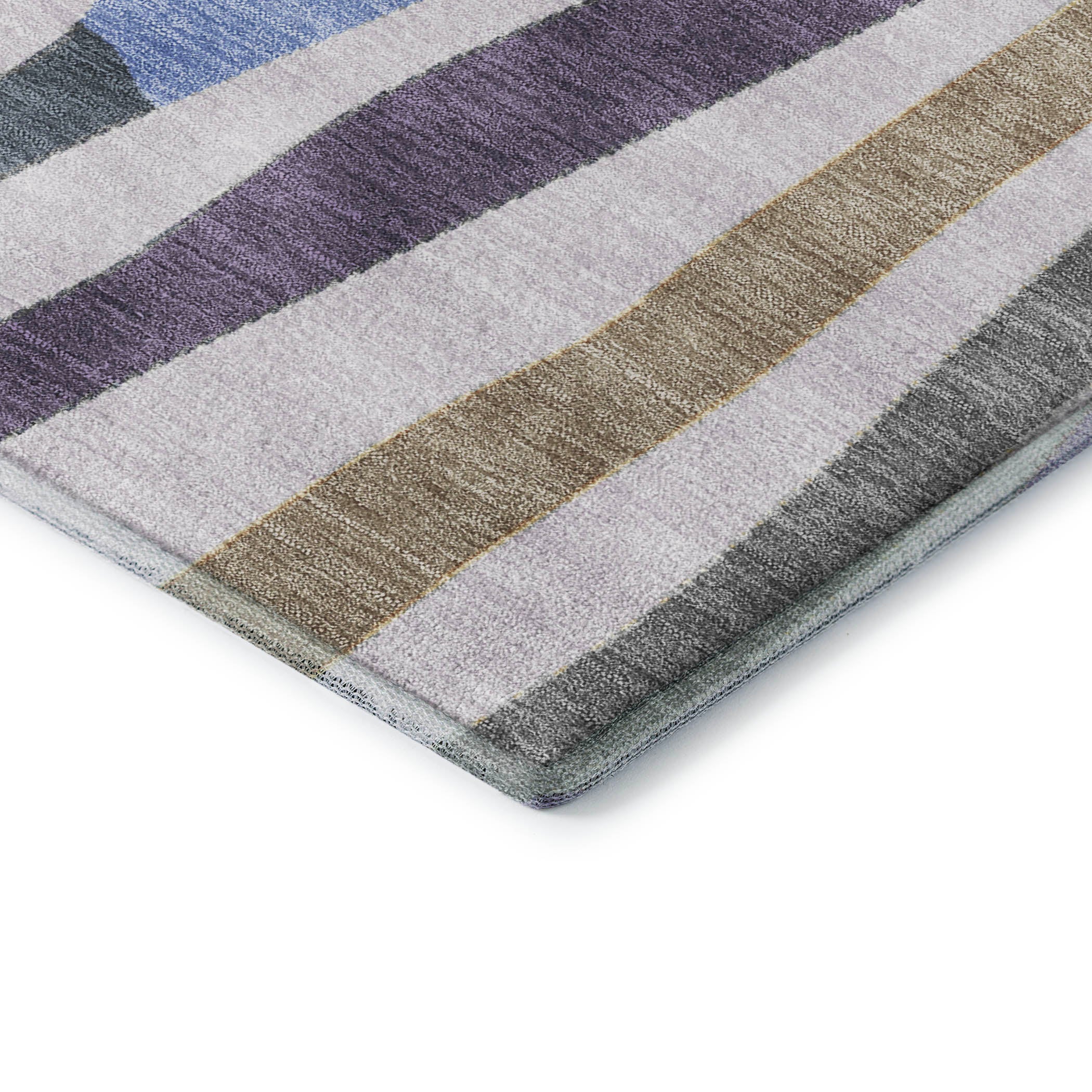Zanzibar Machine Washable Transitional Lavender Purple Rug 1'8" x 2'6" #shape_Rectangle