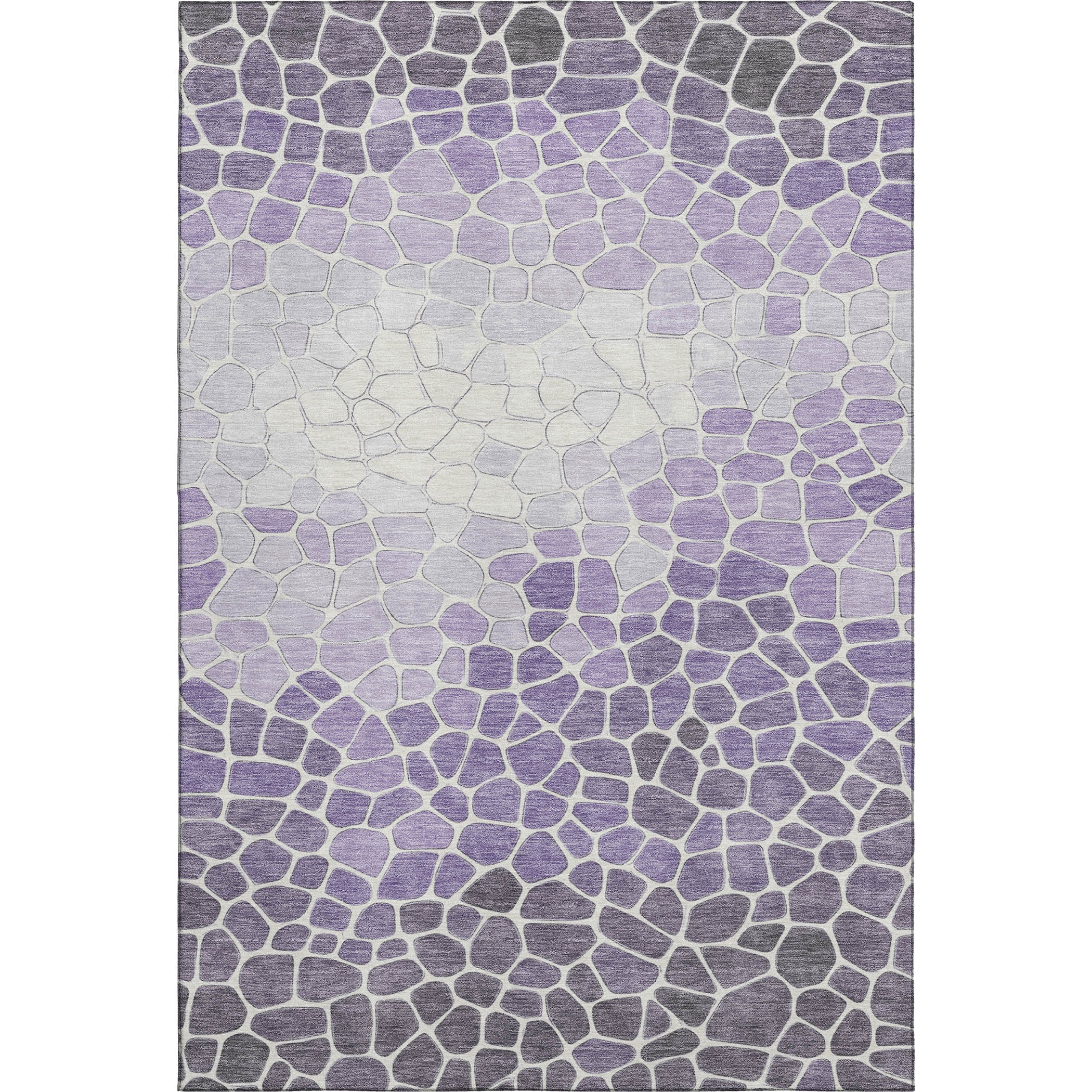 Ghent Machine Washable Transitional Purple Rug 2'6" x 3'10" #shape_Rectangle