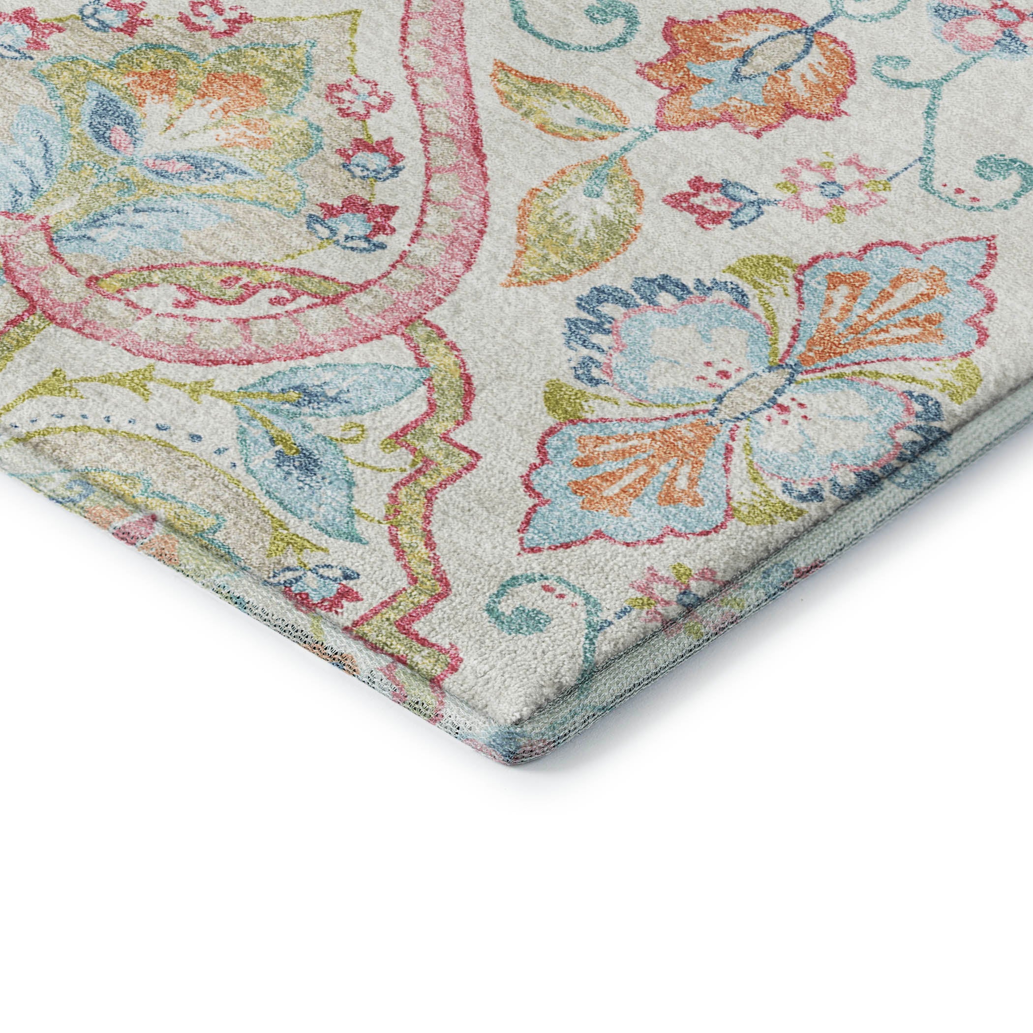 Sintra Machine Washable Transitional Ivory Rug 1'8" x 2'6" #shape_Rectangle