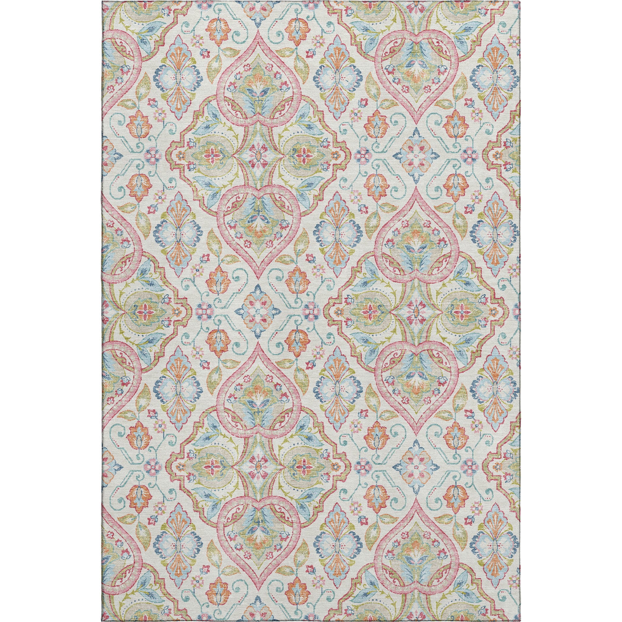 Sintra Machine Washable Transitional Ivory Rug 2'6" x 3'10" #shape_Rectangle