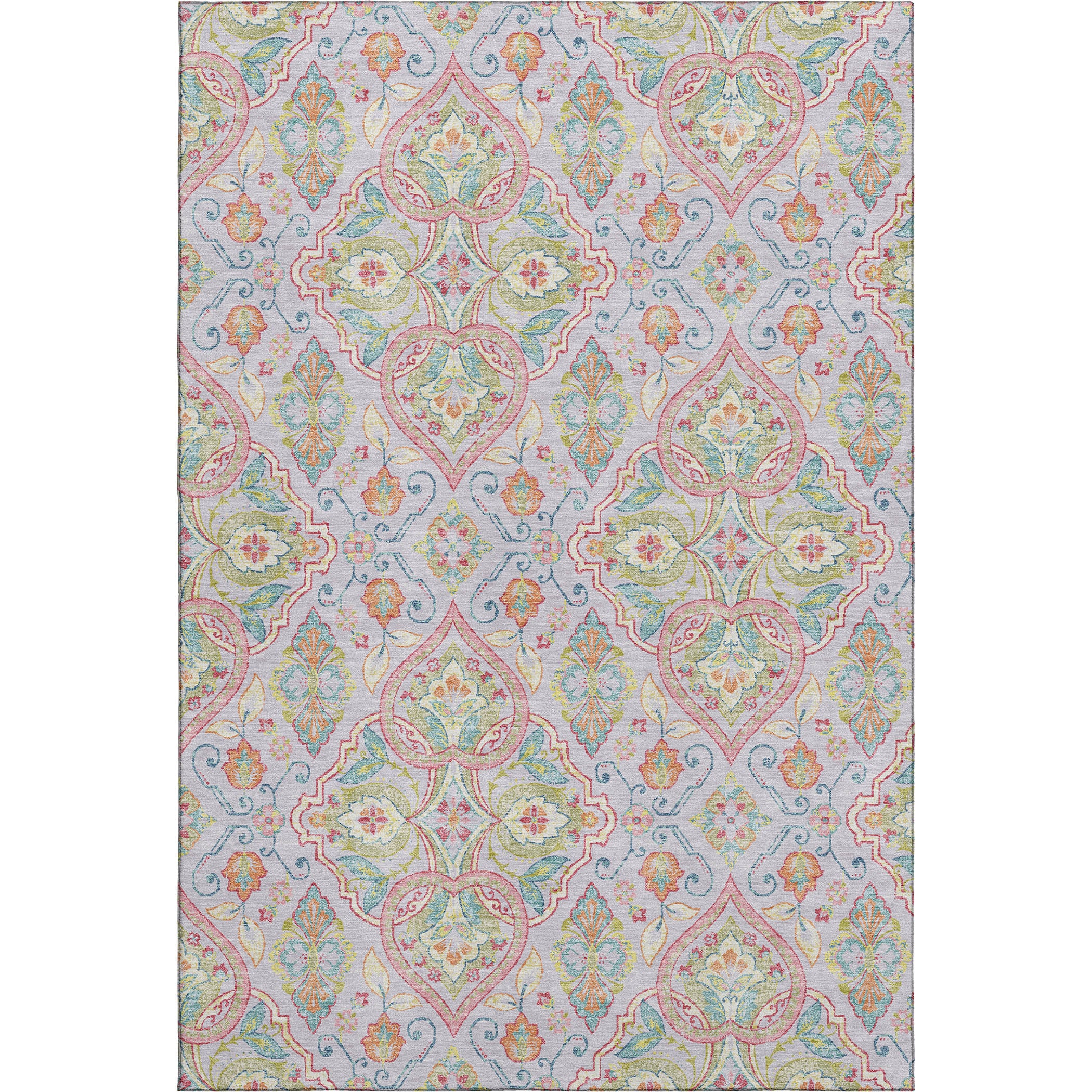 Sintra Machine Washable Transitional Lavender Purple Rug 2'6" x 3'10" #shape_Rectangle