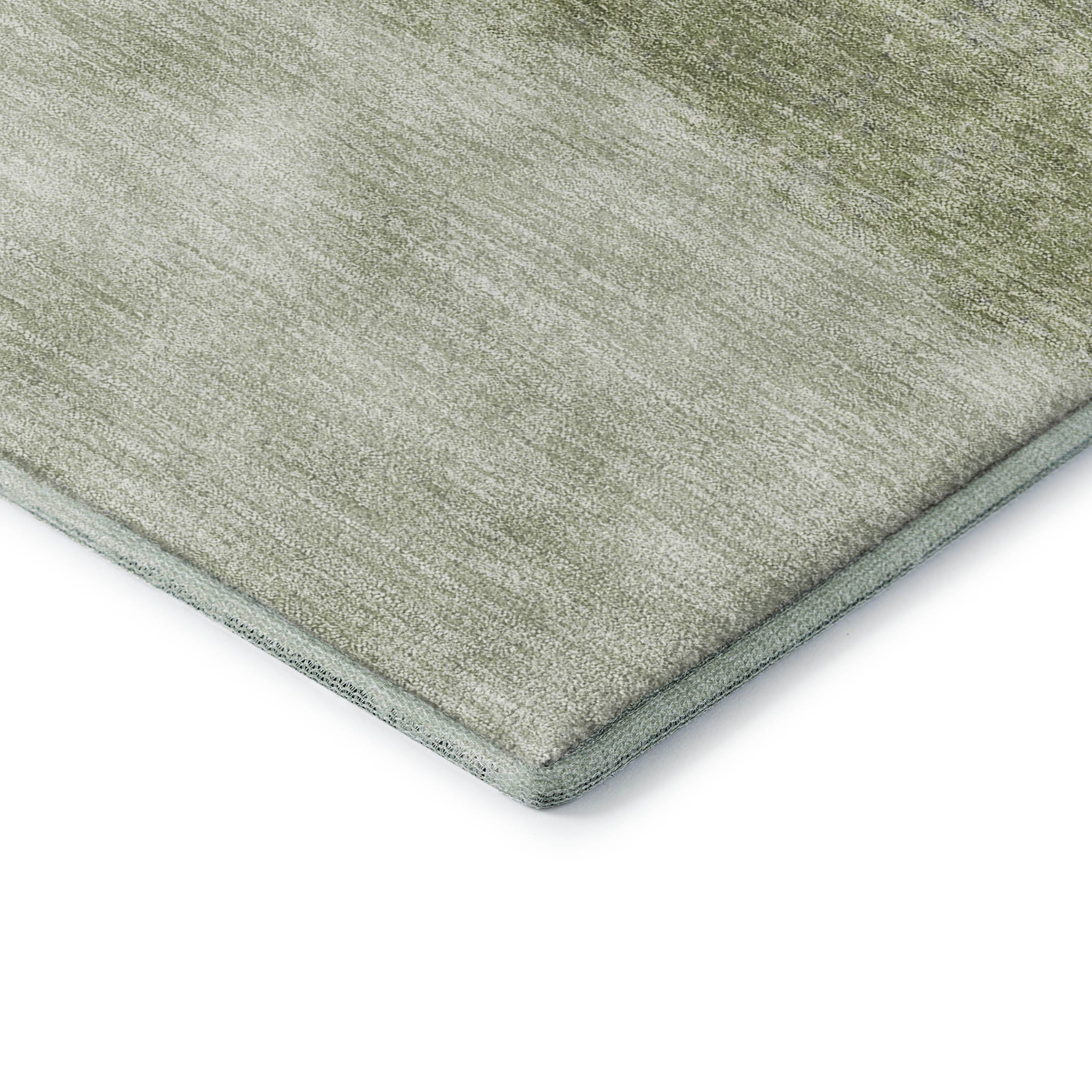 Luang Prabang Machine Washable Transitional Aloe Green Rug 1'8" x 2'6" #shape_Rectangle