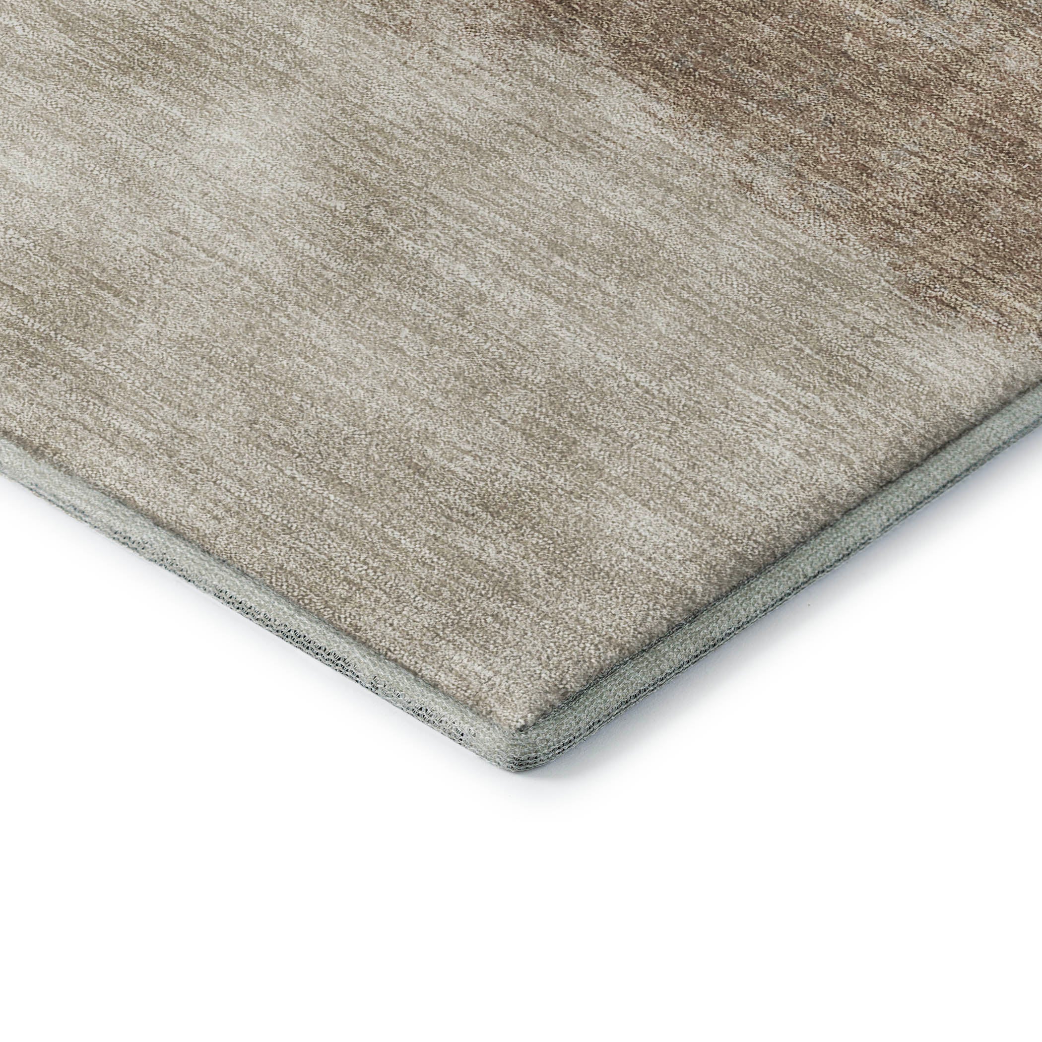 Luang Prabang Machine Washable Transitional Beige Brown Rug 1'8" x 2'6" #shape_Rectangle