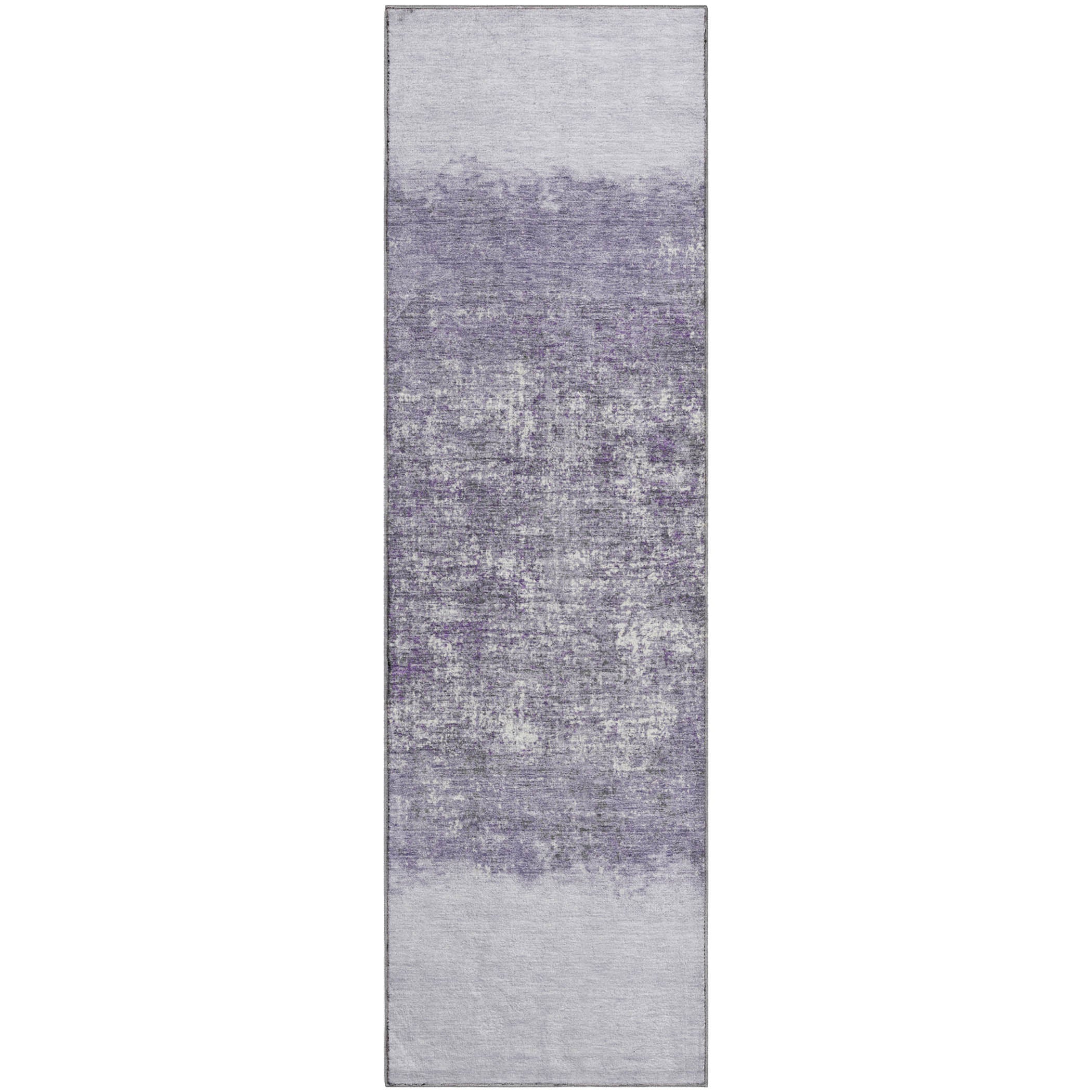Luang Prabang Machine Washable Transitional Lavender Purple Rug 2'3" x 7'6" #shape_Runner