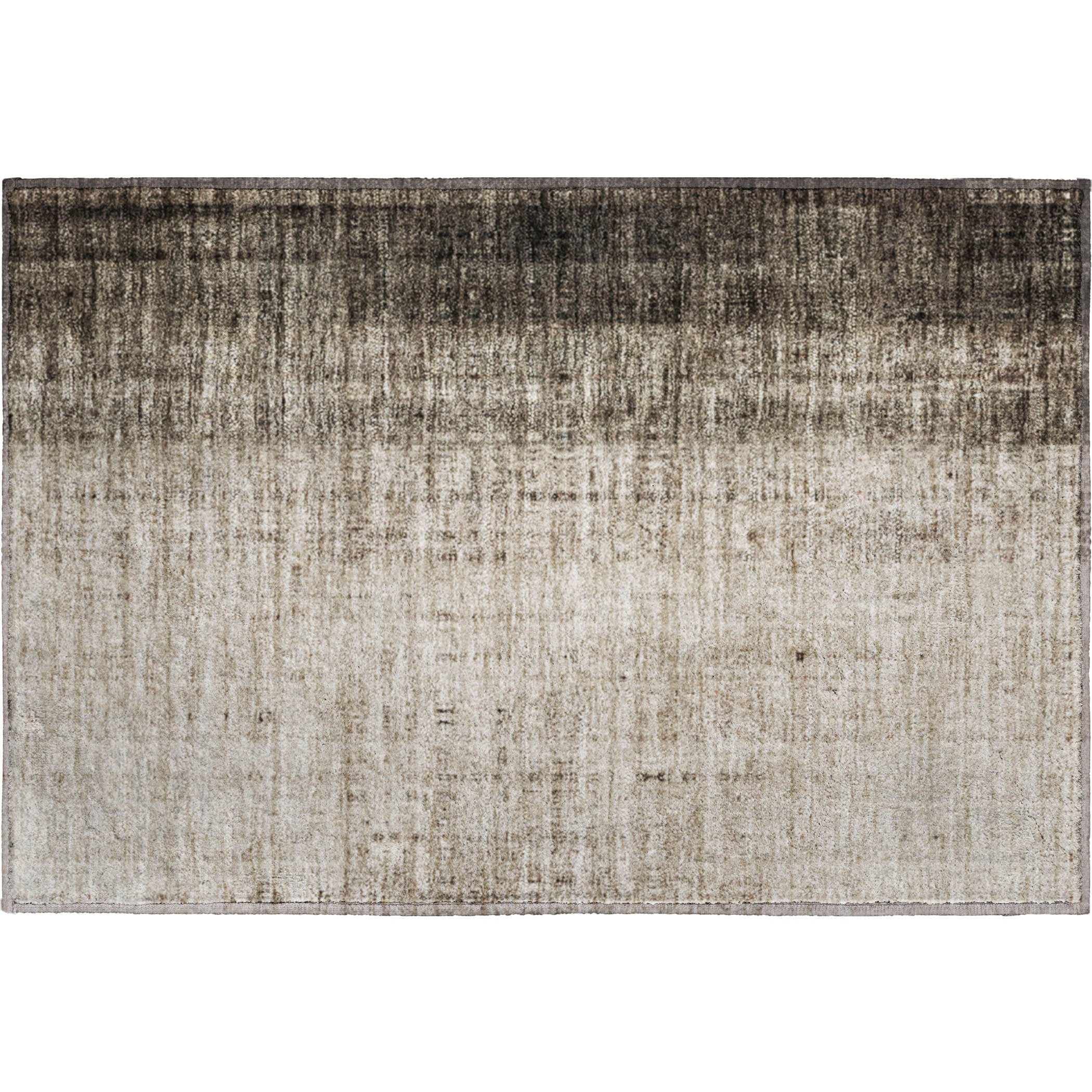 Salzburg Machine Washable Transitional Brown Rug 1'8" x 2'6" #shape_Rectangle