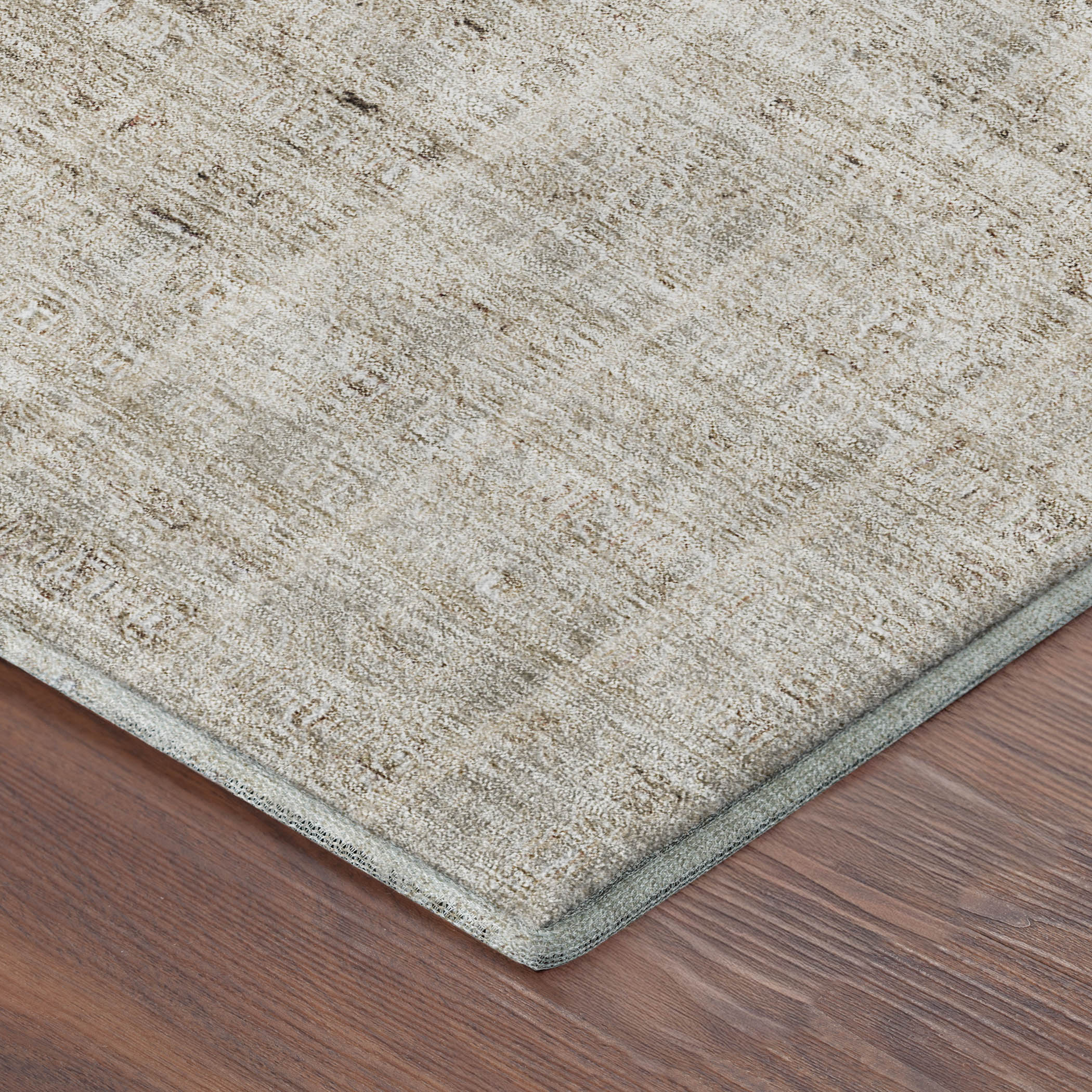 Salzburg Machine Washable Transitional Brown Rug 1'8" x 2'6" #shape_Rectangle