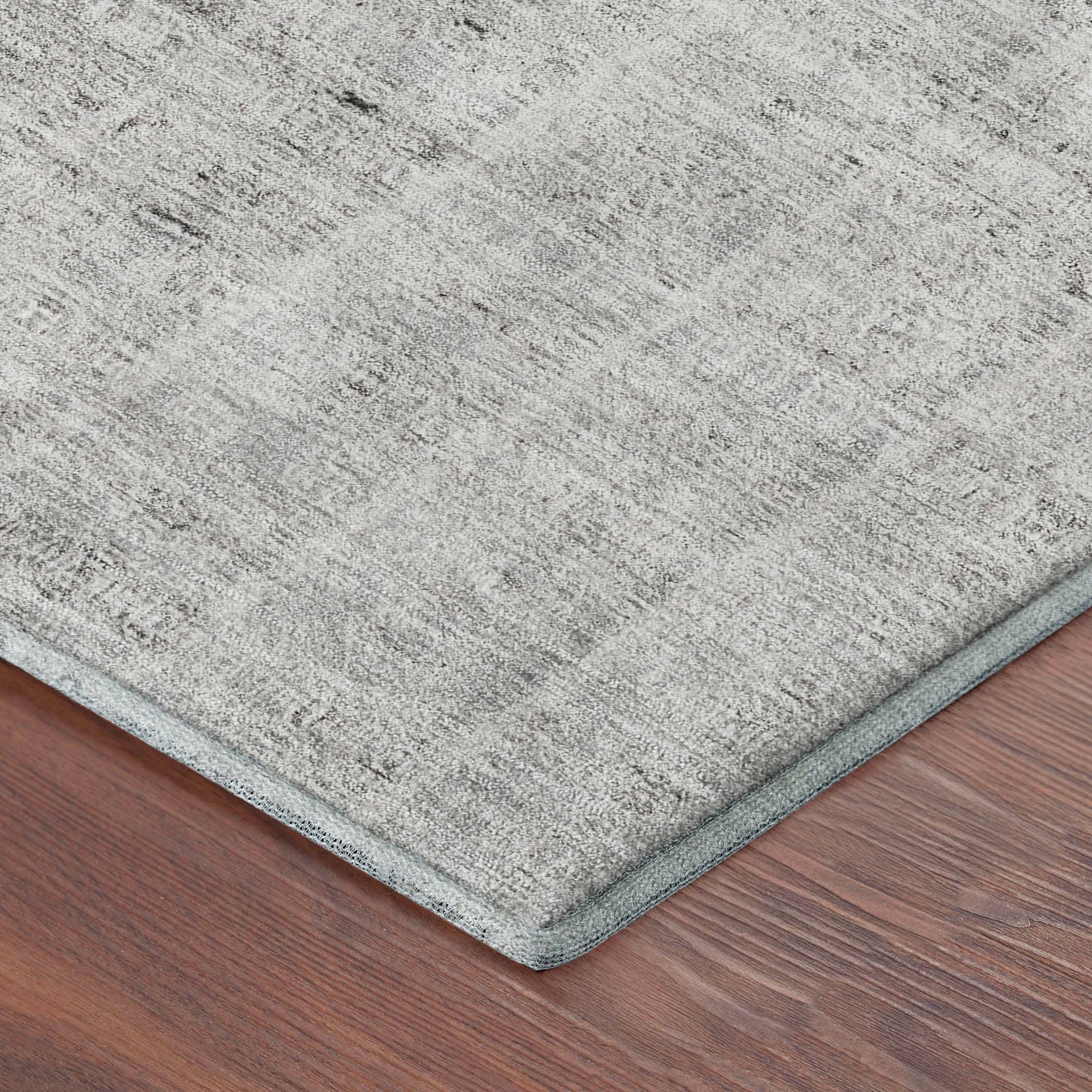 Salzburg Machine Washable Transitional Gray Rug 1'8" x 2'6" #shape_Rectangle