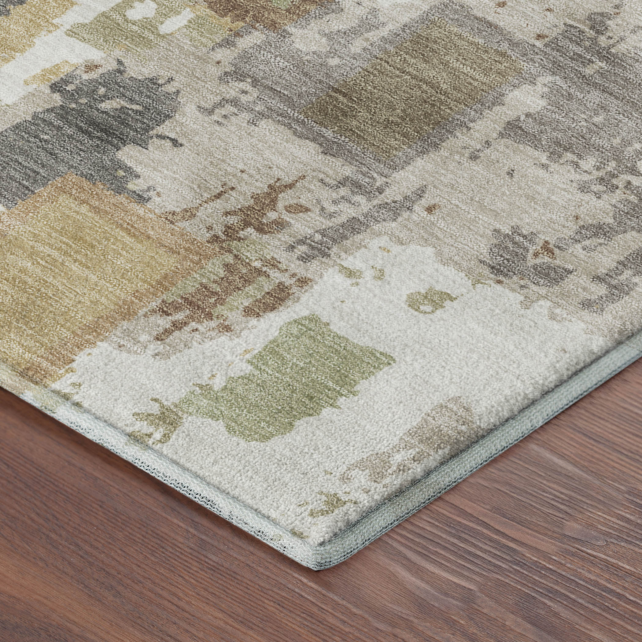 Dubrovnik Machine Washable Transitional Ivory Rug 1'8" x 2'6" #shape_Rectangle