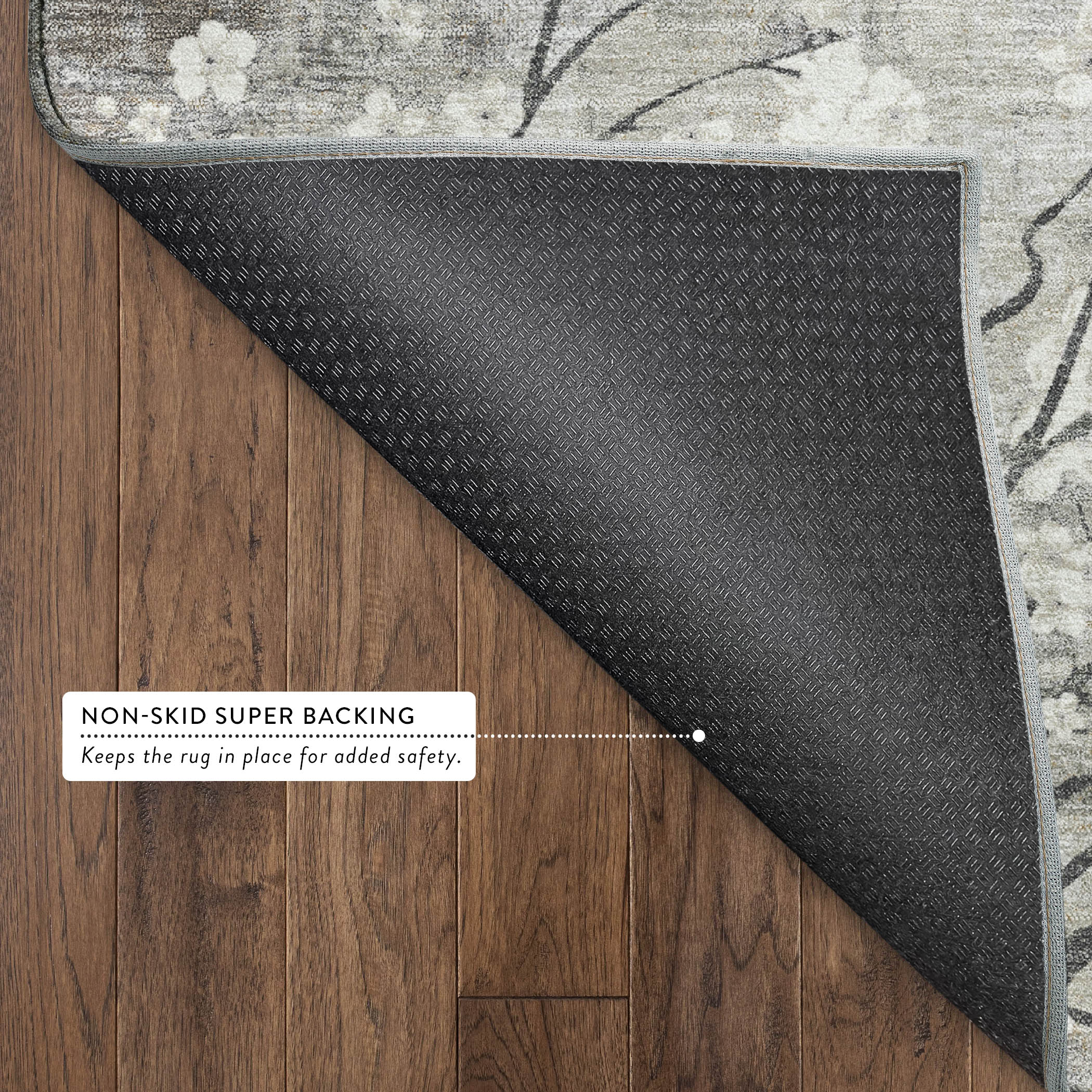 Bogota Machine Washable Transitional Beige Brown Rug 1'8" x 2'6" #shape_Rectangle
