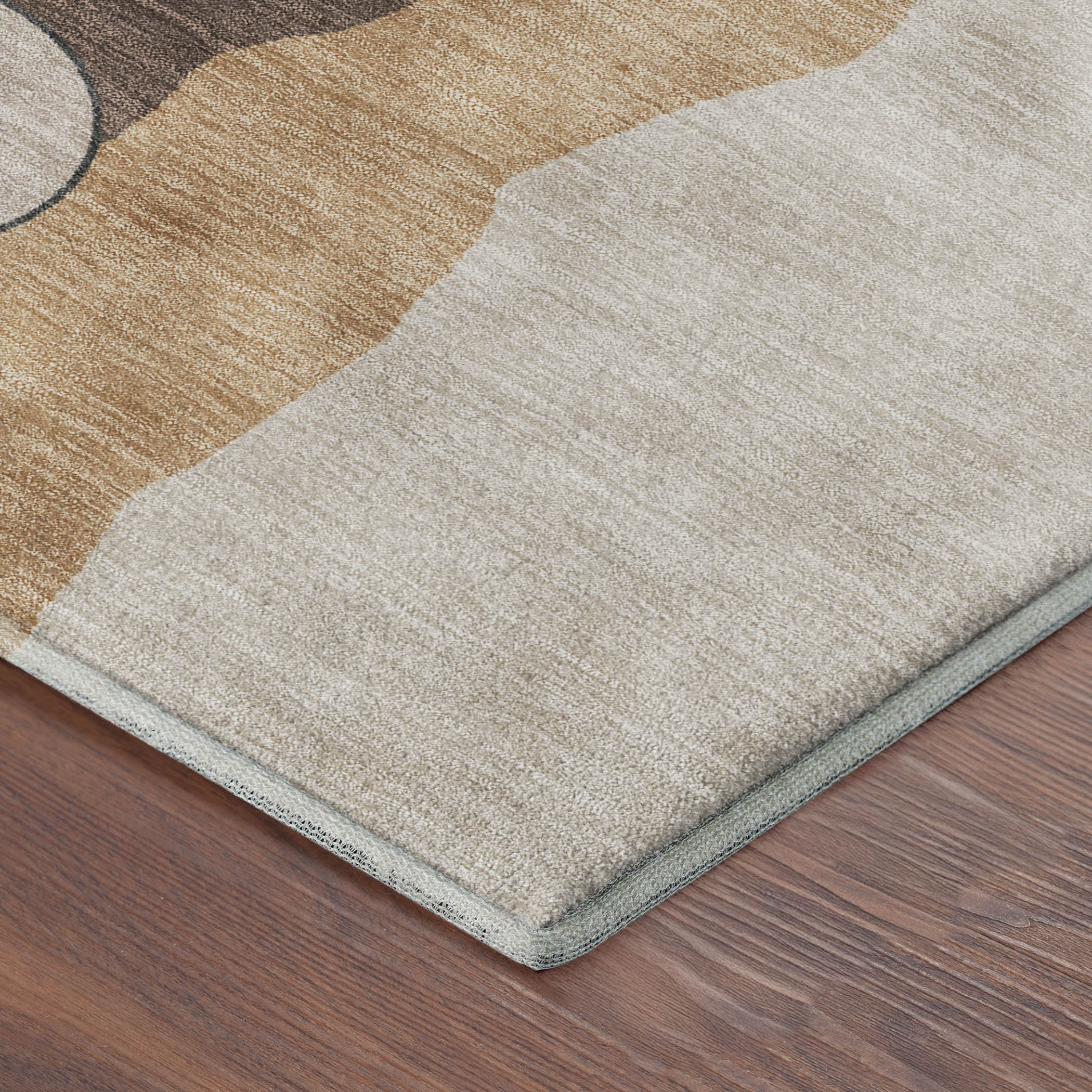 Vienna Machine Washable Transitional Copper Orange Rug 1'8" x 2'6" #shape_Rectangle