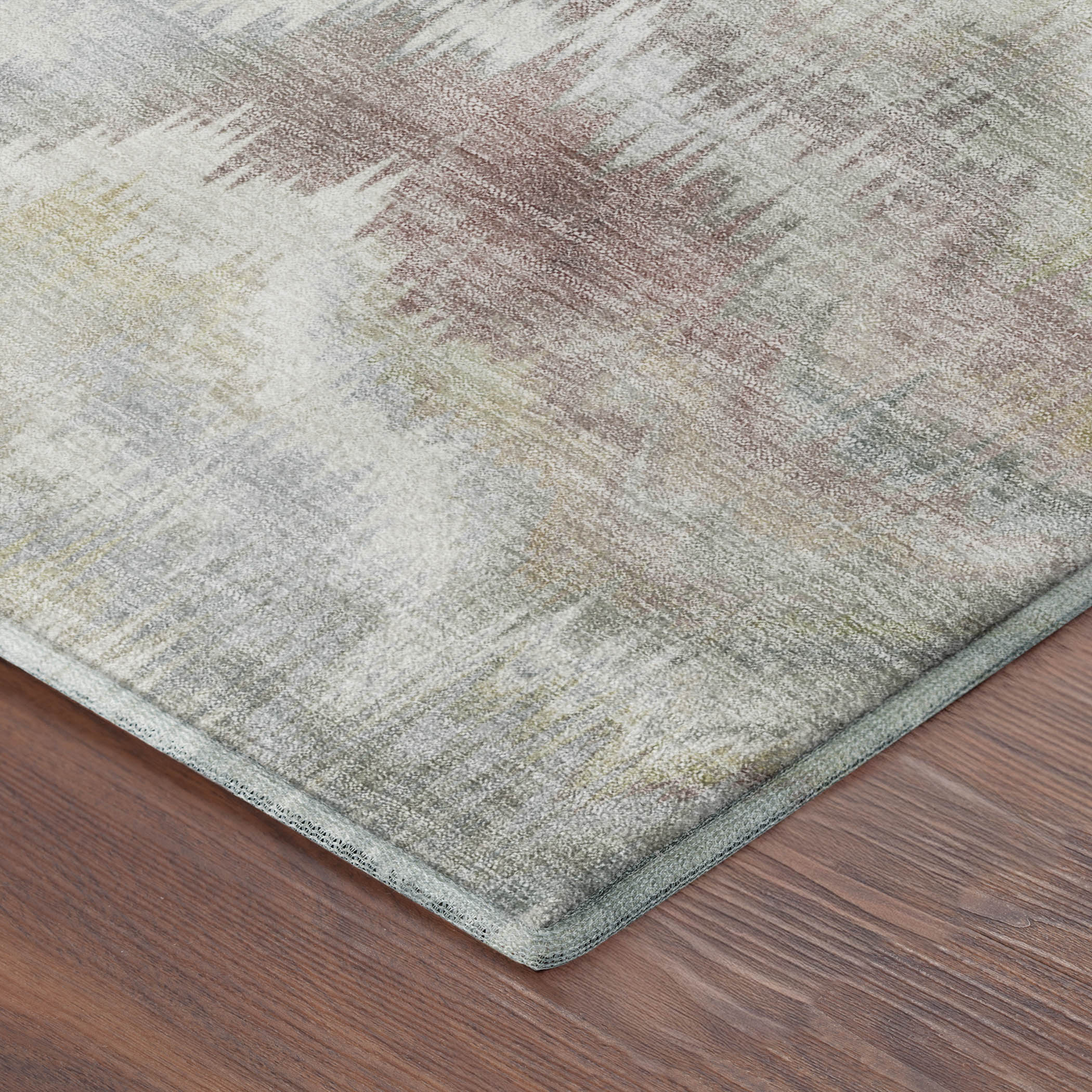 Sintra Machine Washable Transitional Beige Brown Rug 1'8" x 2'6" #shape_Rectangle