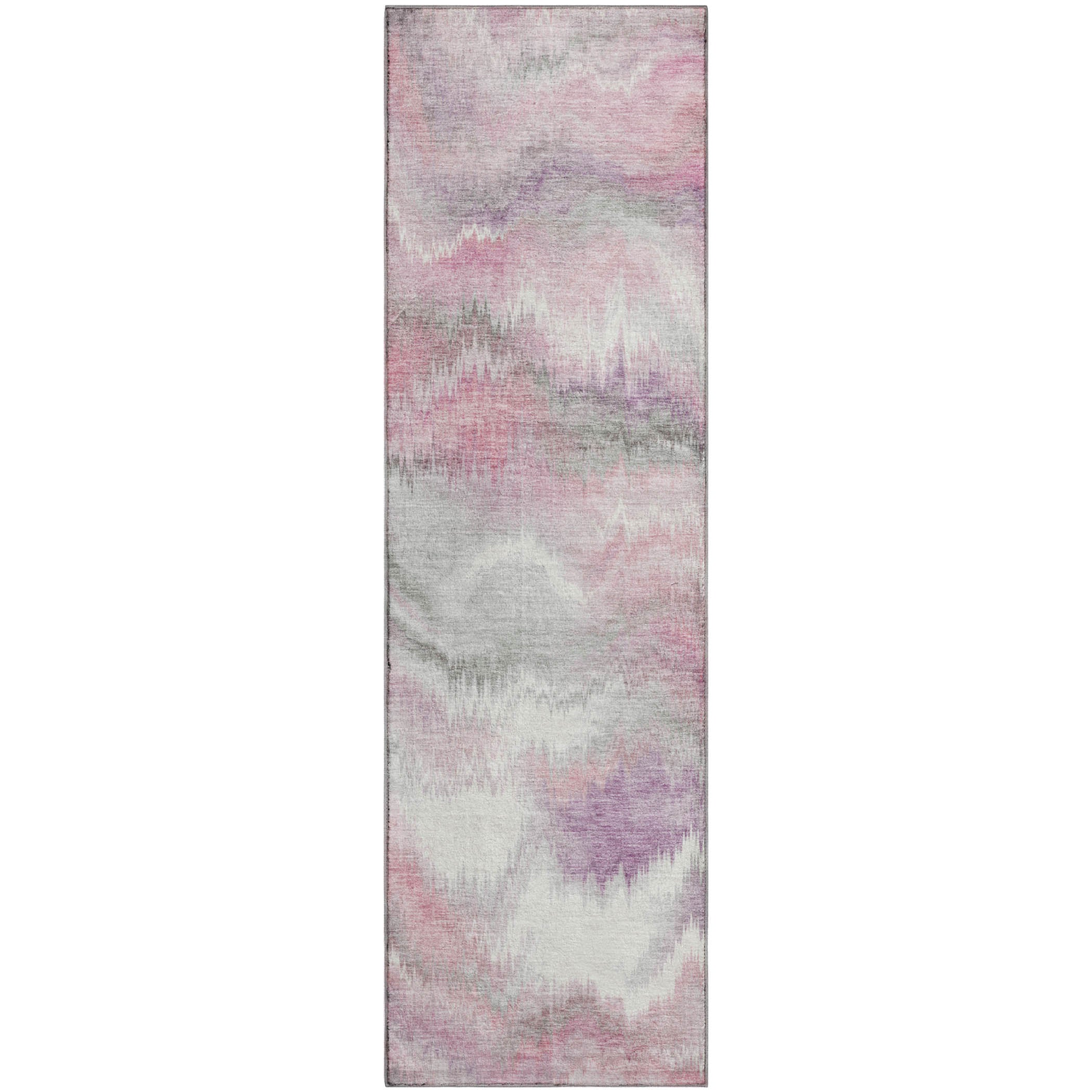 Sintra Machine Washable Transitional Blush Pink Rug 2'3" x 7'6" #shape_Runner