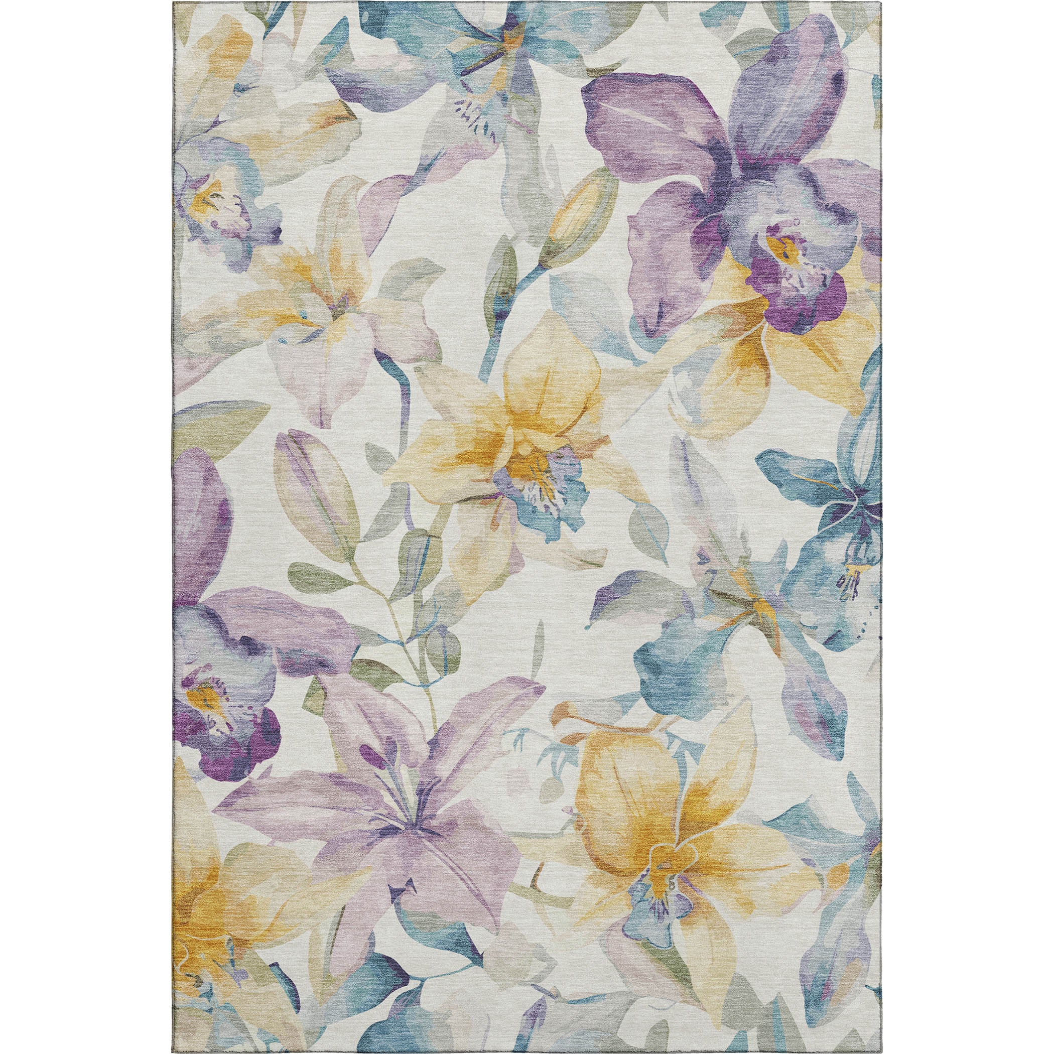 Lima Machine Washable Transitional Ivory Rug 2'6" x 3'10" #shape_Rectangle