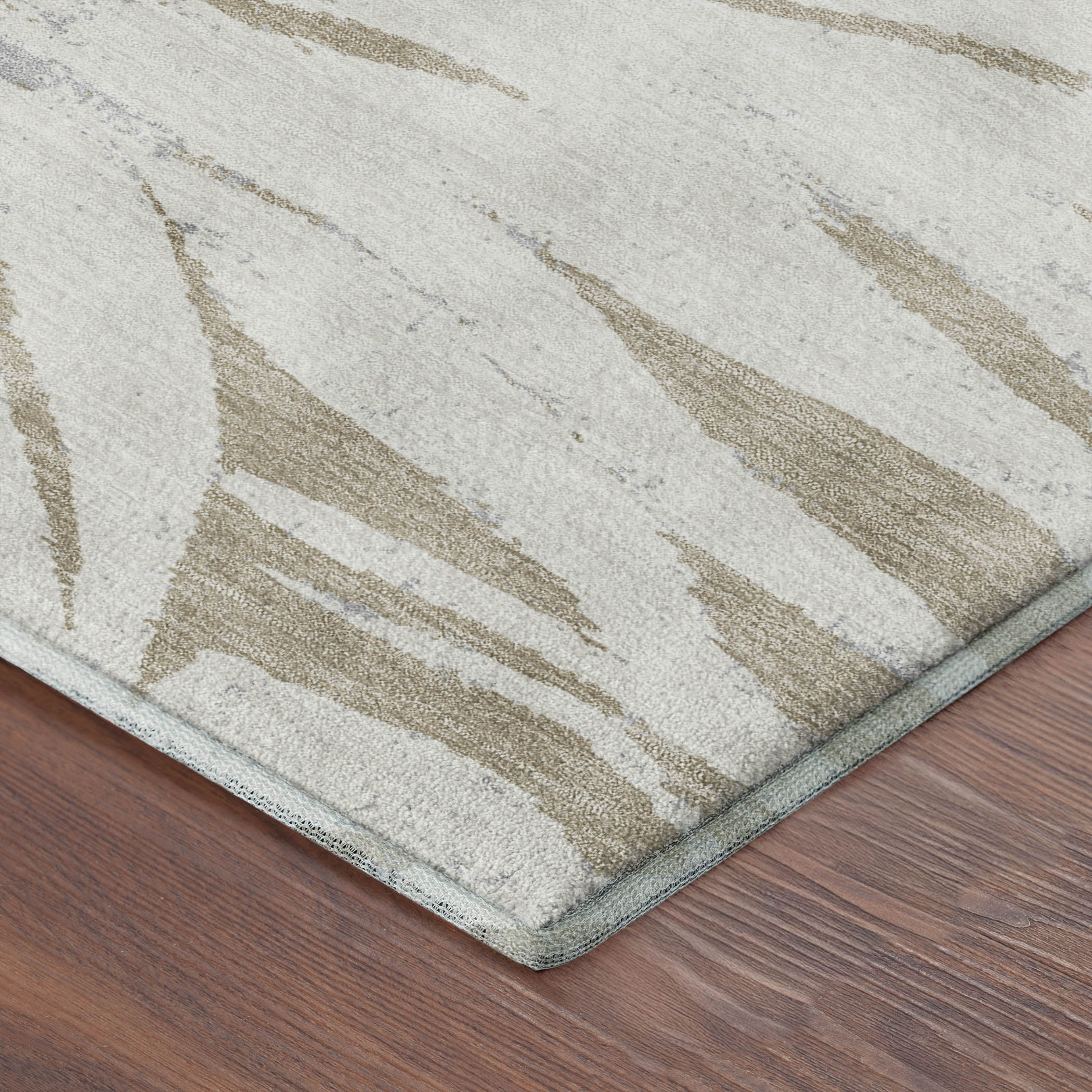 Salzburg Machine Washable Transitional Beige Brown Rug 1'8" x 2'6" #shape_Rectangle