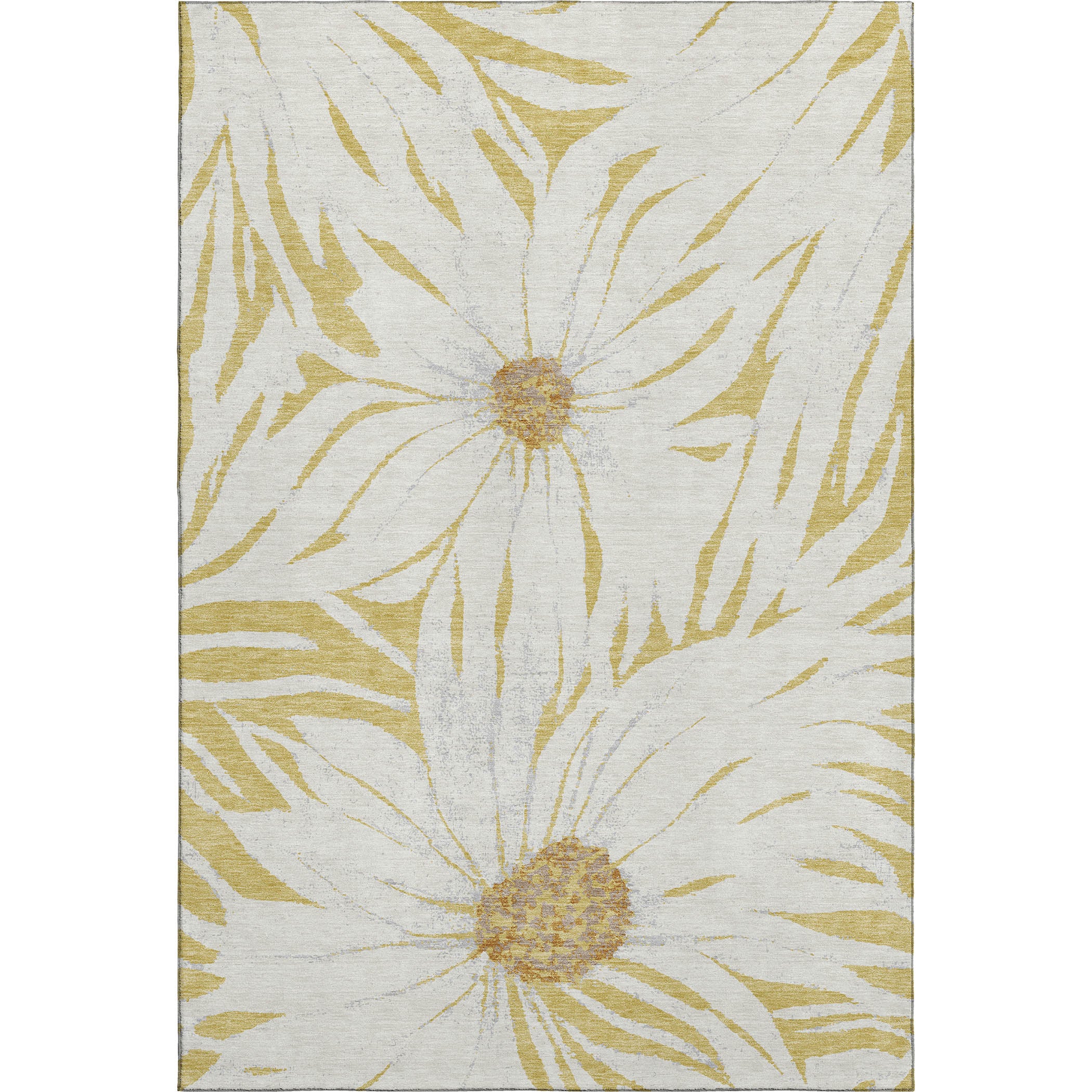 Salzburg Machine Washable Transitional Gold Rug 2'6" x 3'10" #shape_Rectangle